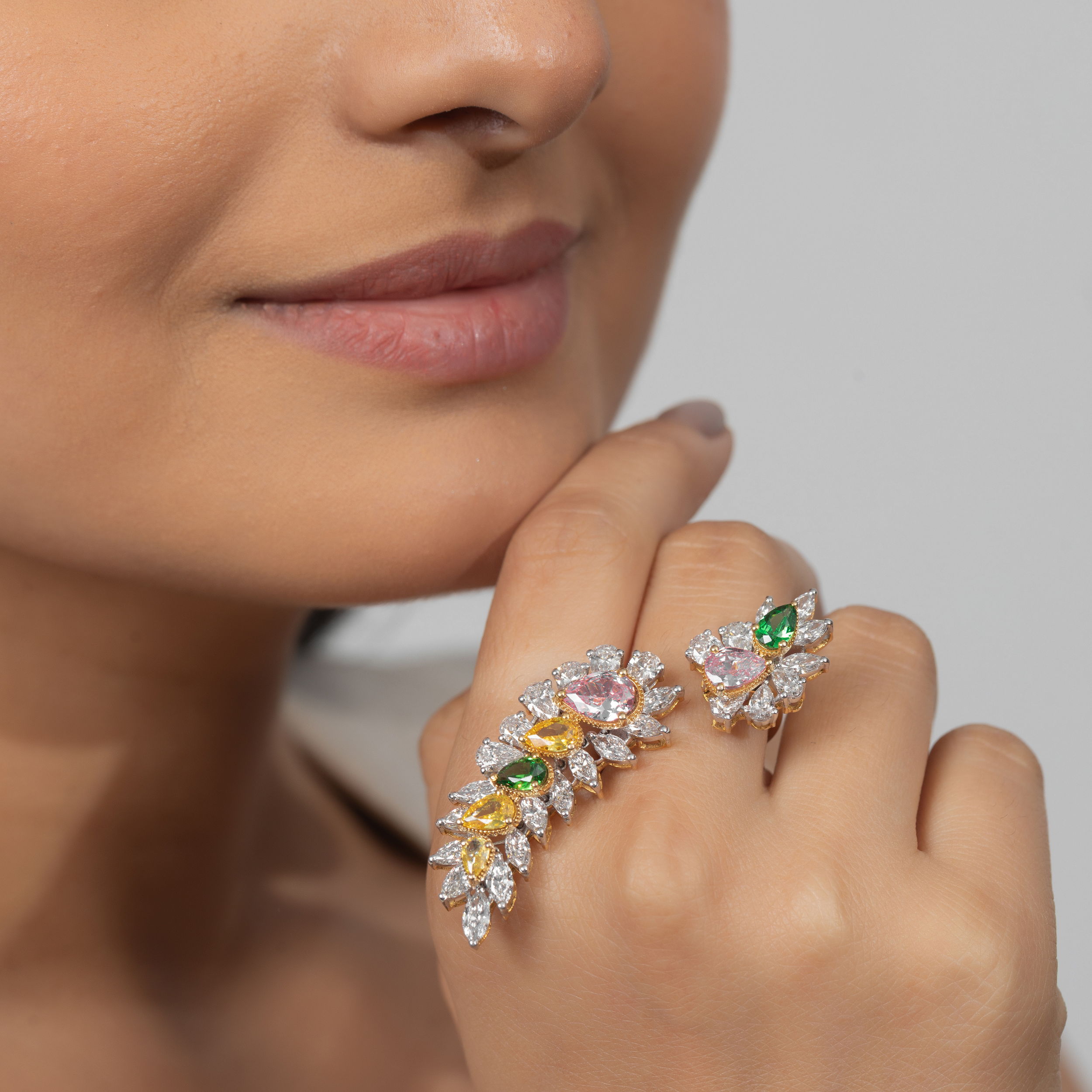 Luminous Hues Marquise Ring