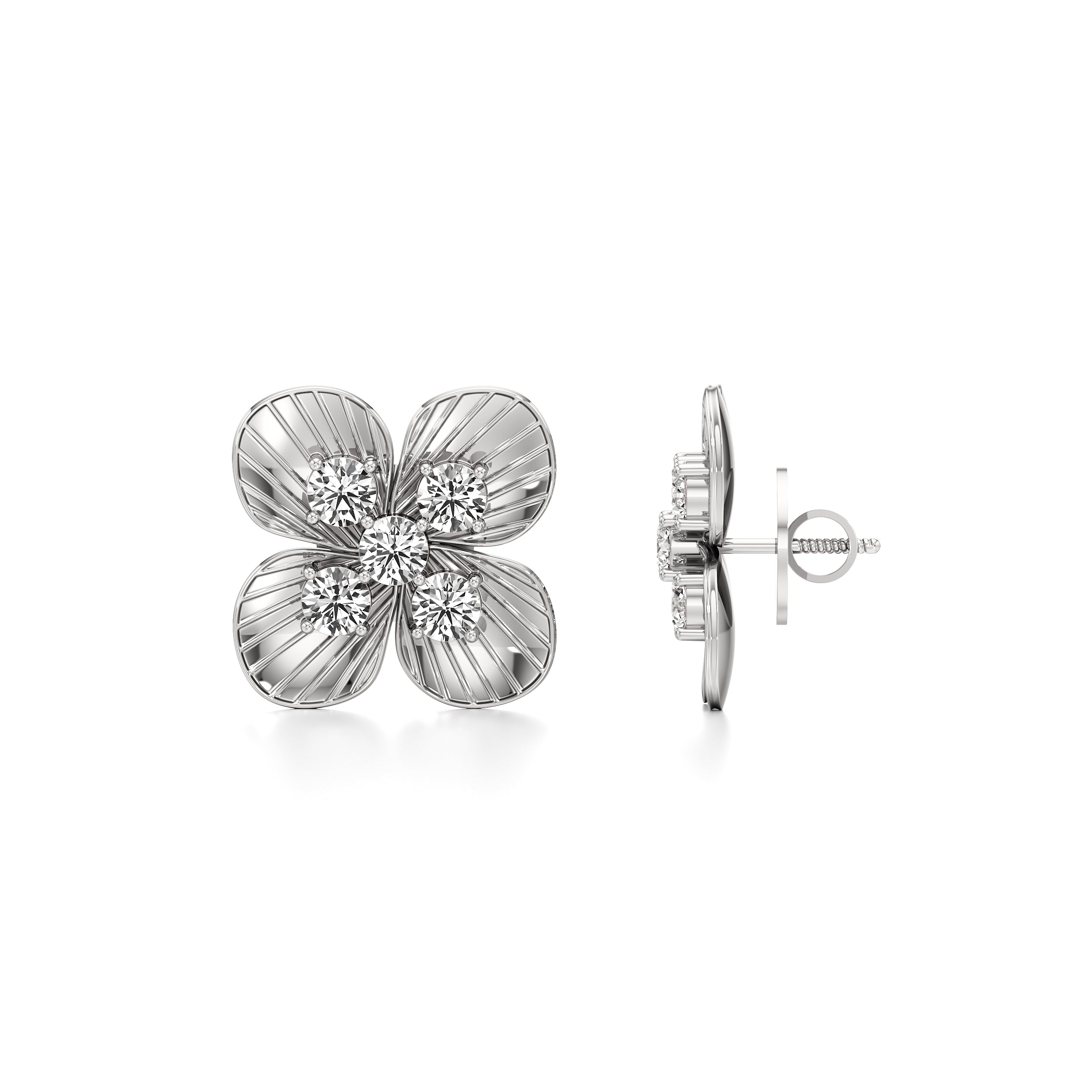 Caught in a Bloom Earrings