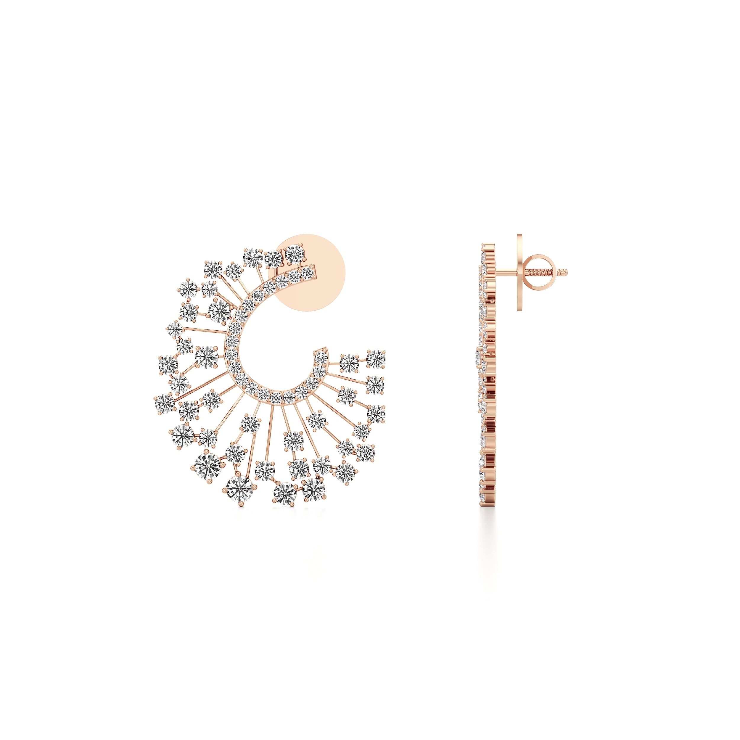 Arc of Shooting Stars Earrings