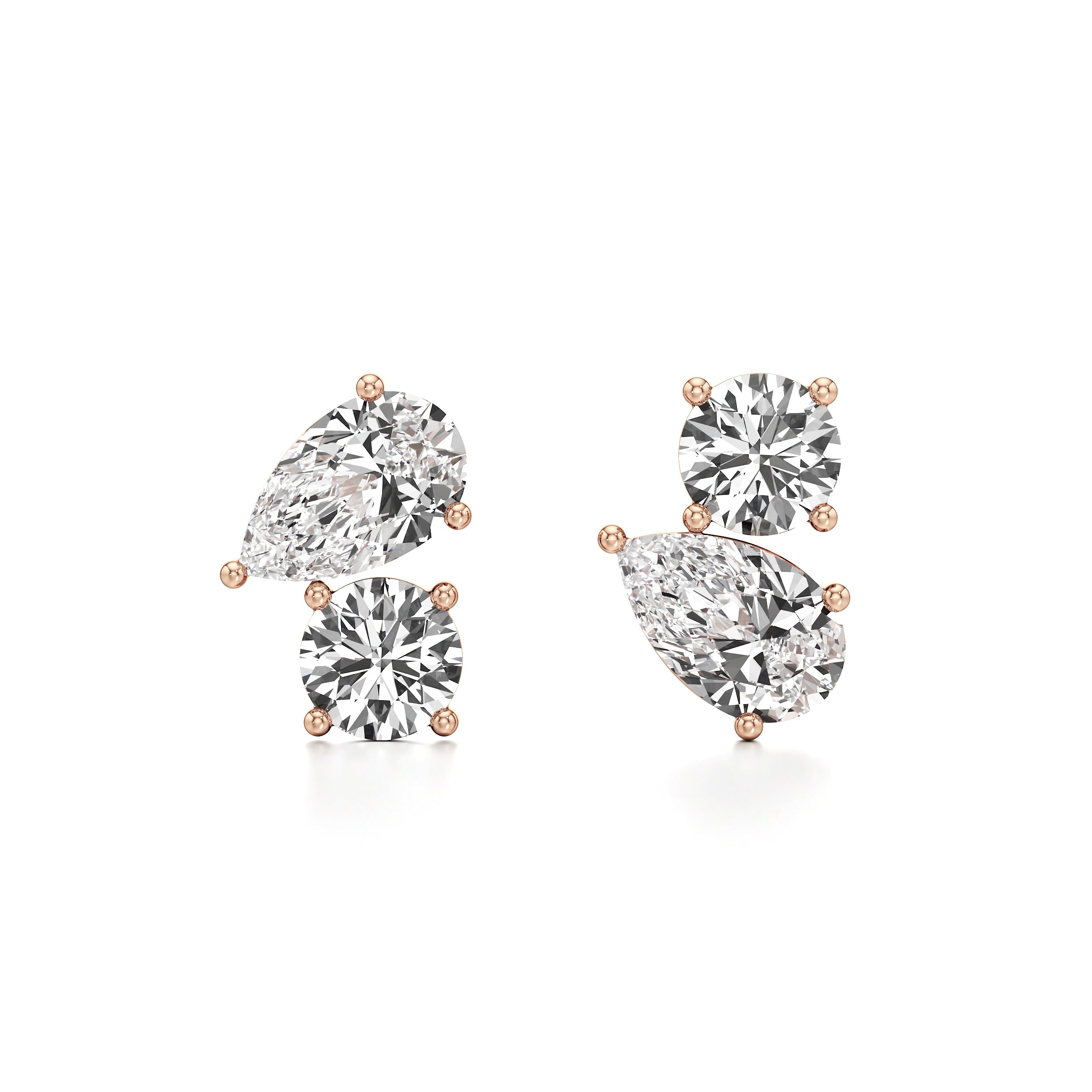 Boujee Button Earrings