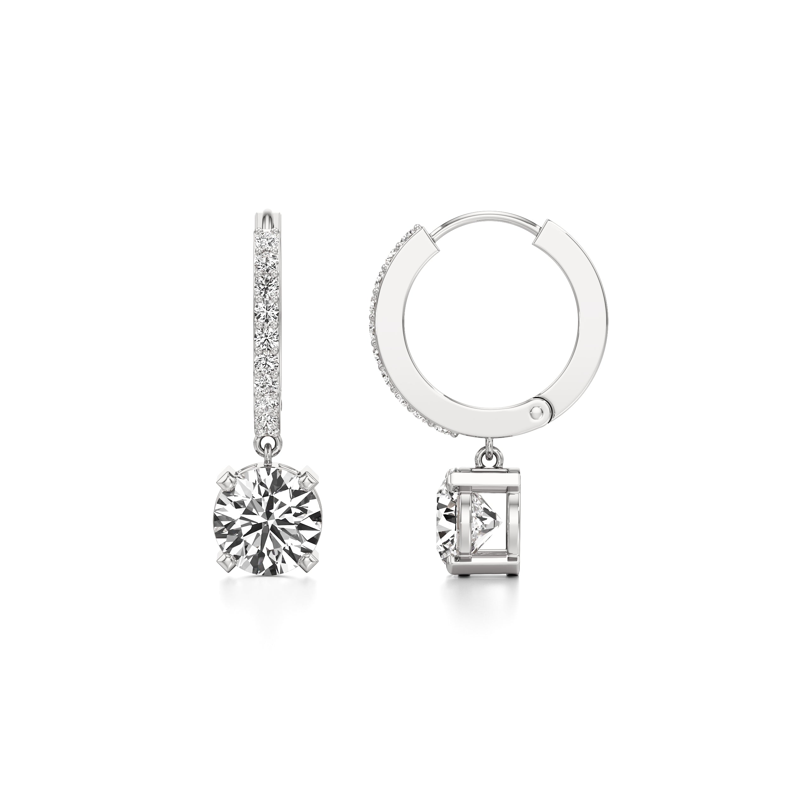 Baskets of Love Hoop Earrings