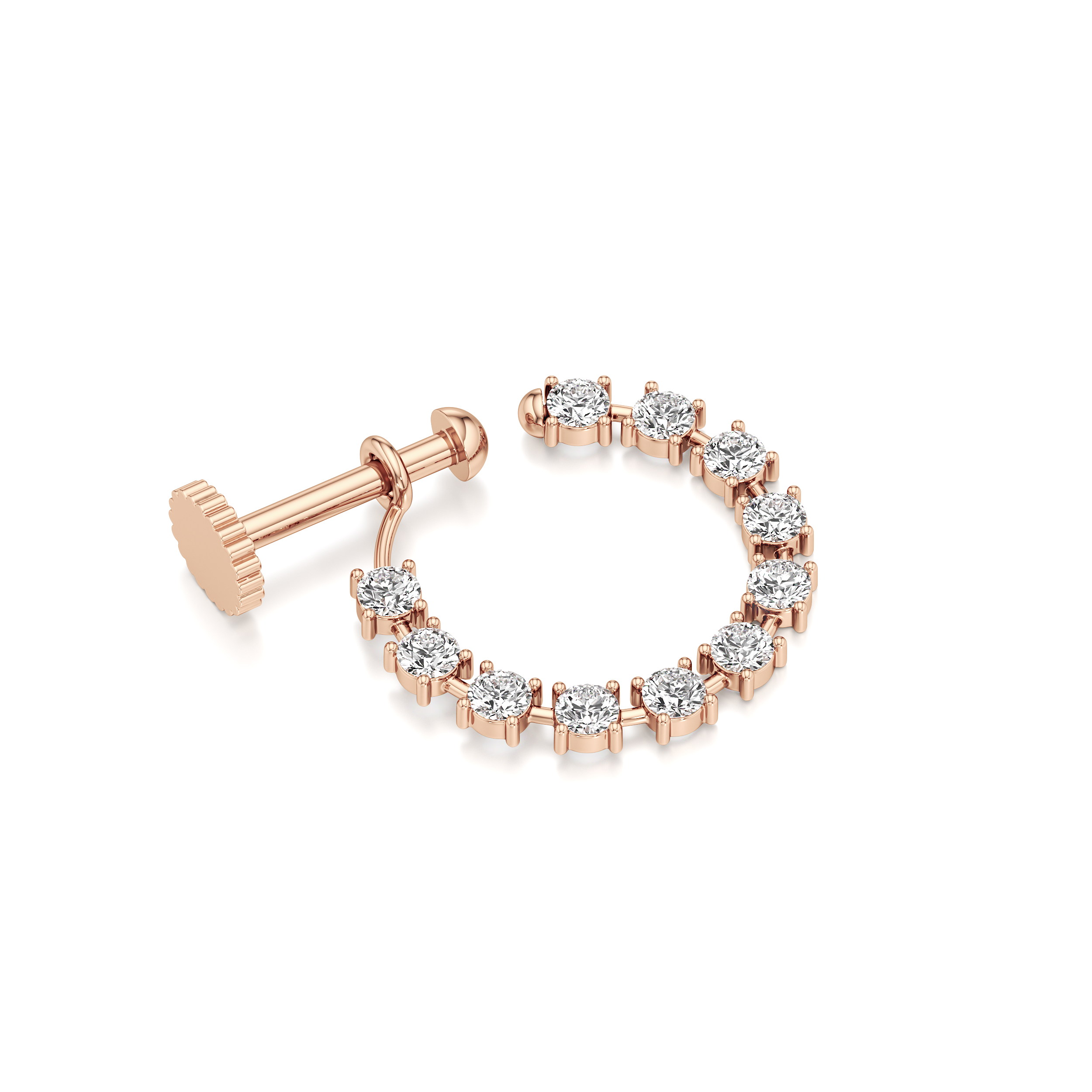 Stark Screw Nose Ring
