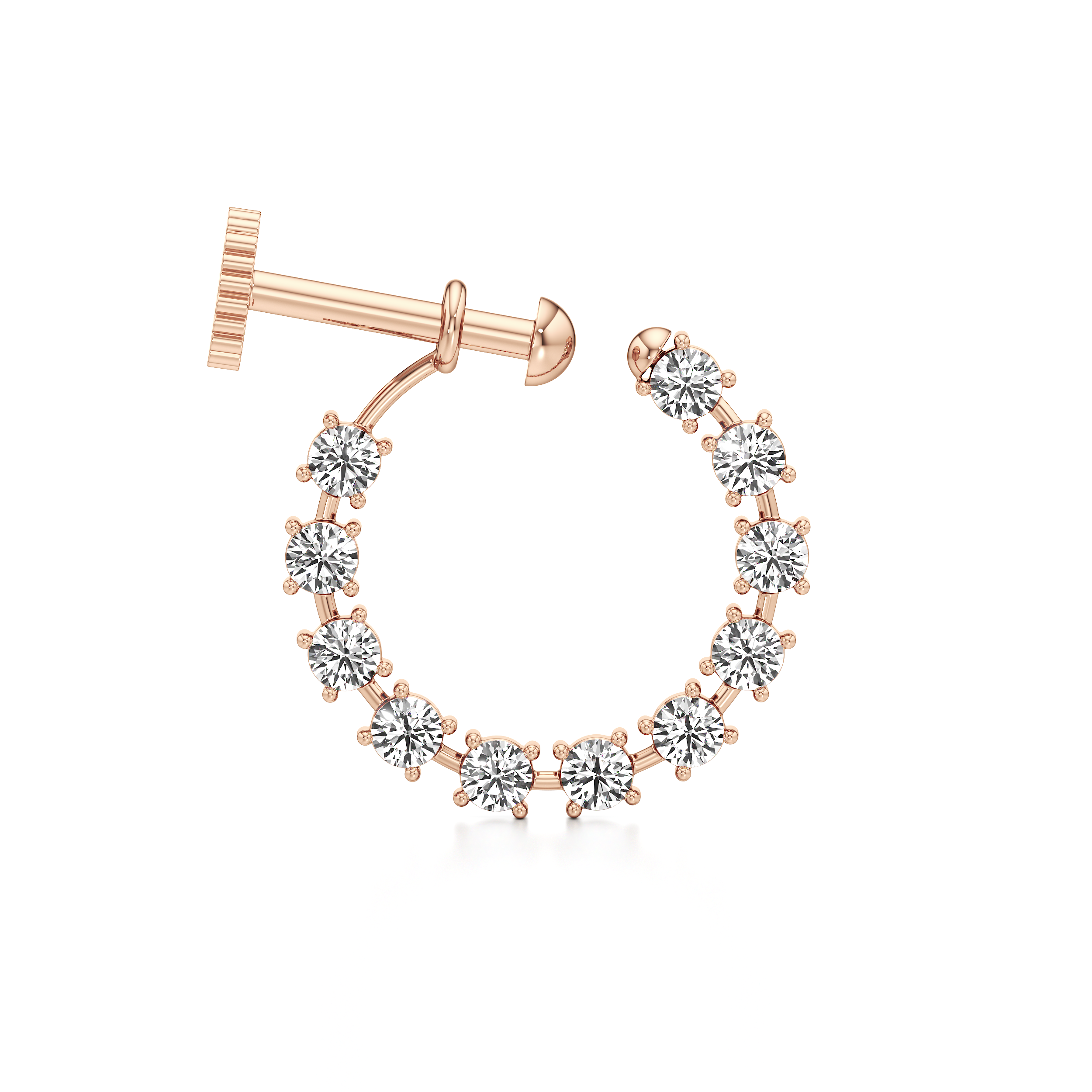 Stark Screw Nose Ring
