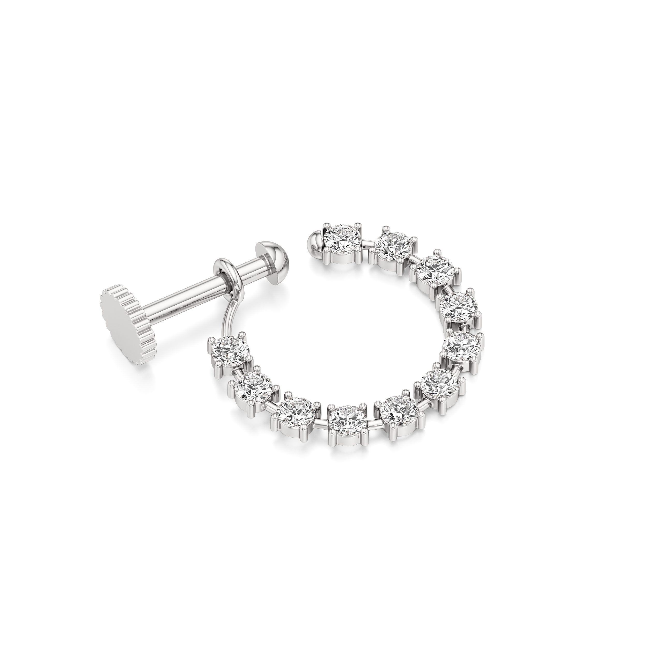 Stark Screw Nose Ring