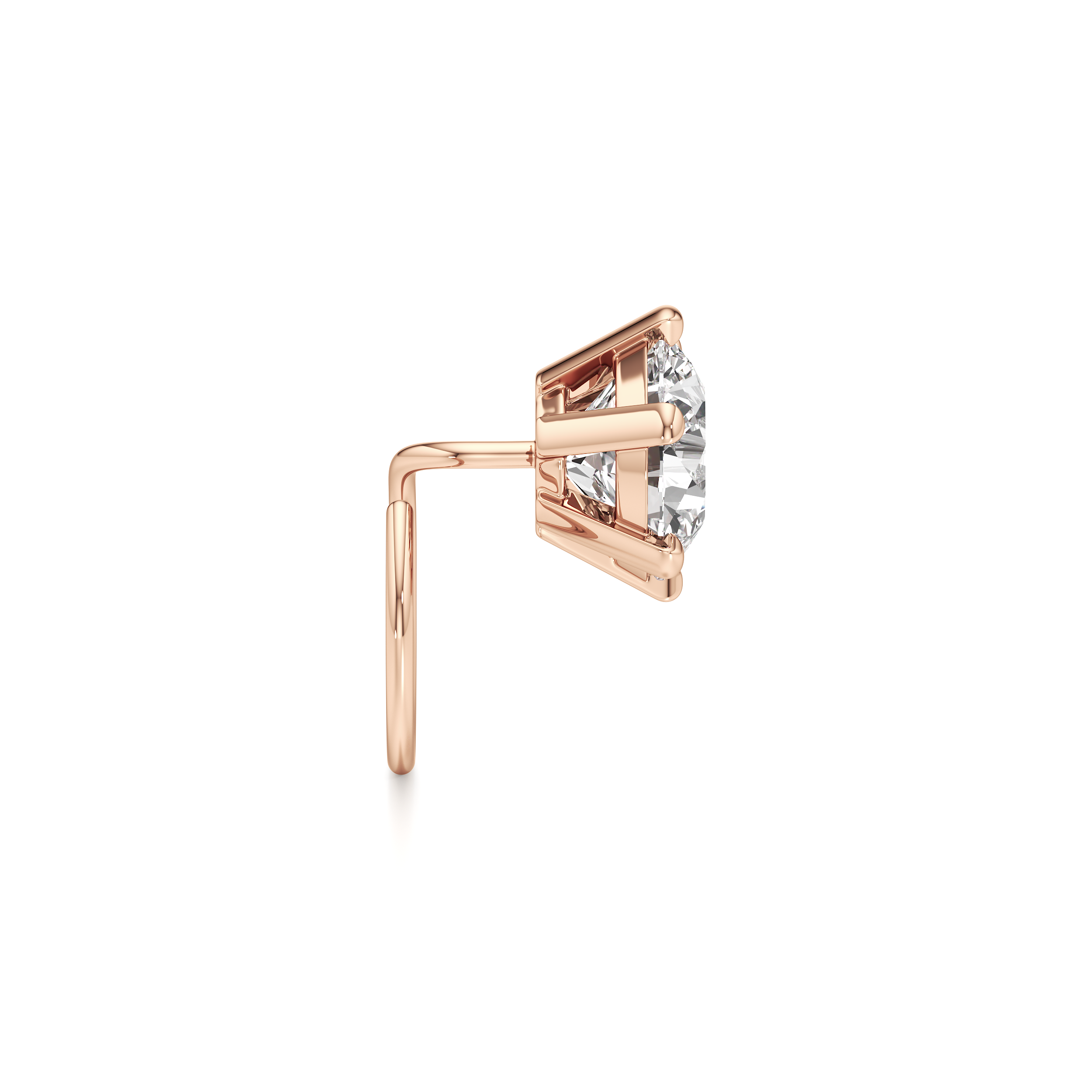Classic 6 Prong Nose Pin