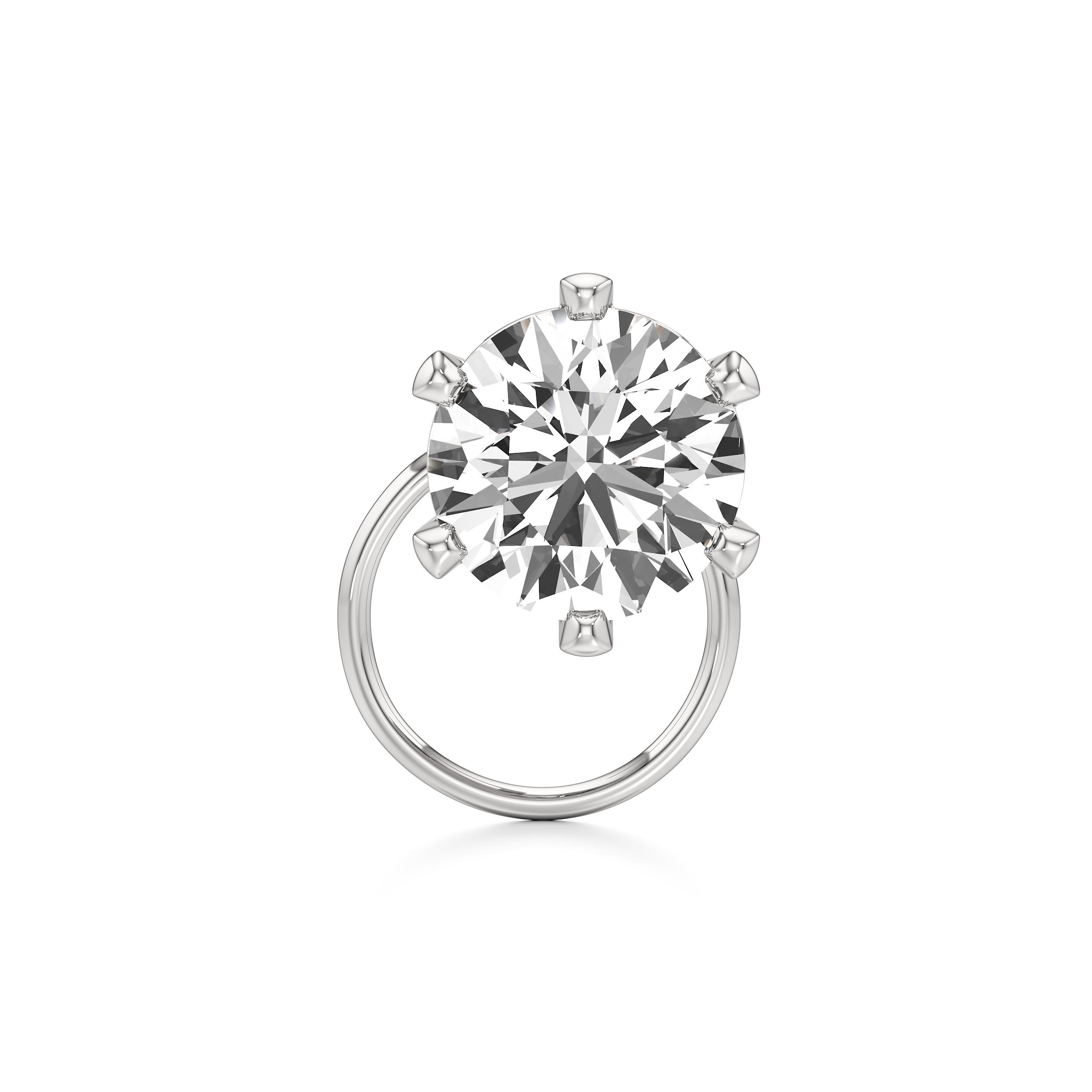 Classic 6 Prong Nose Pin