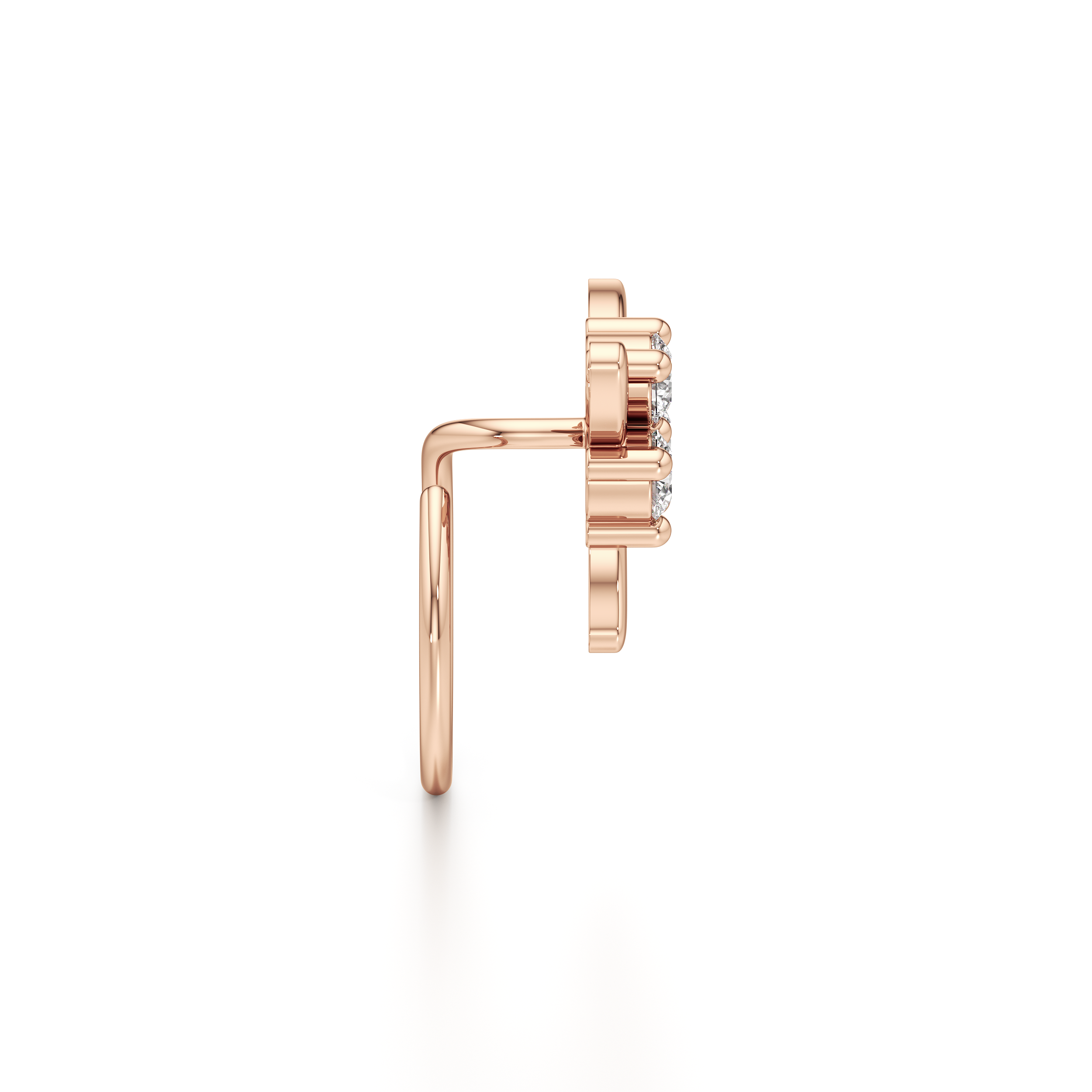 Trinity Nose Pin