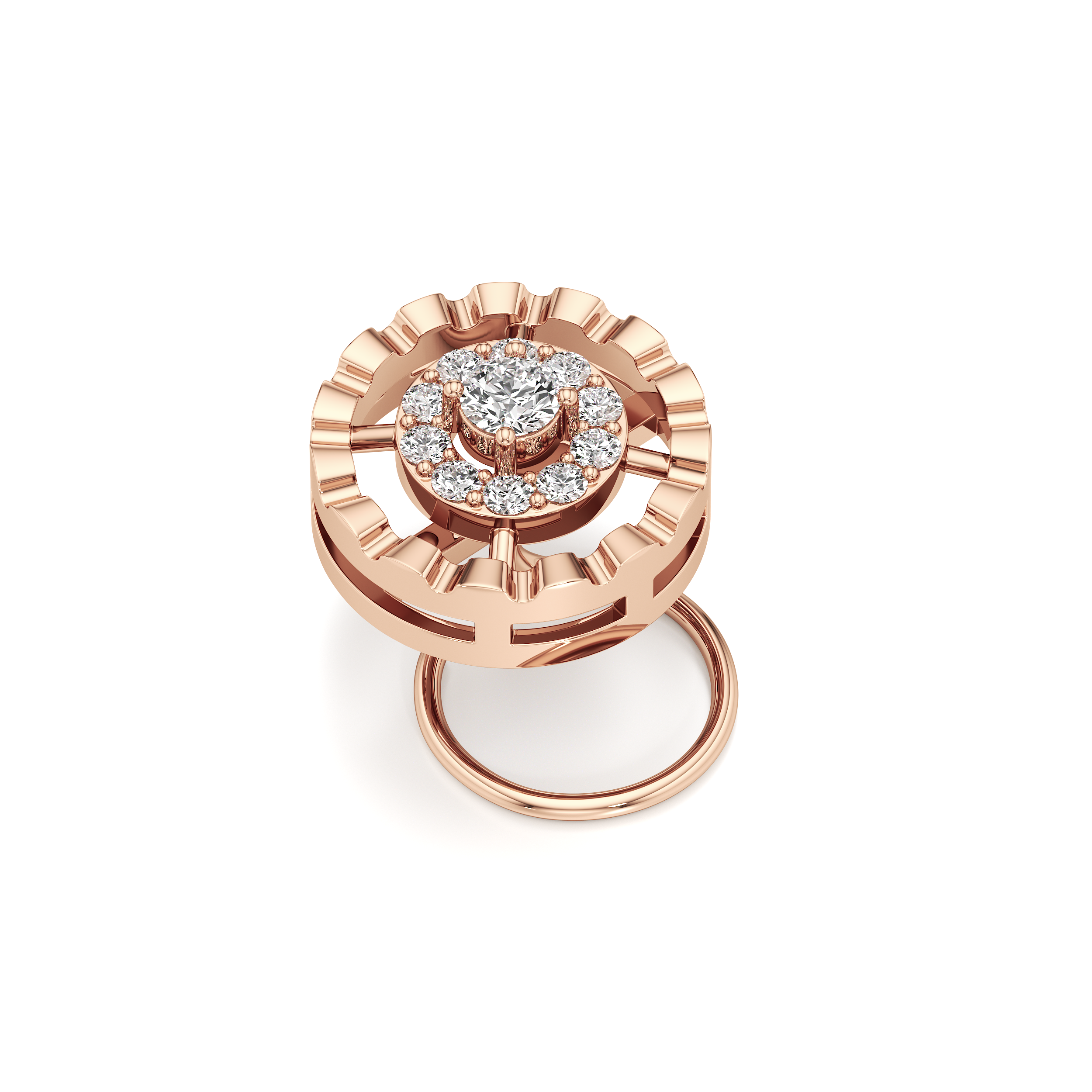 Crown Halo Nose Ring