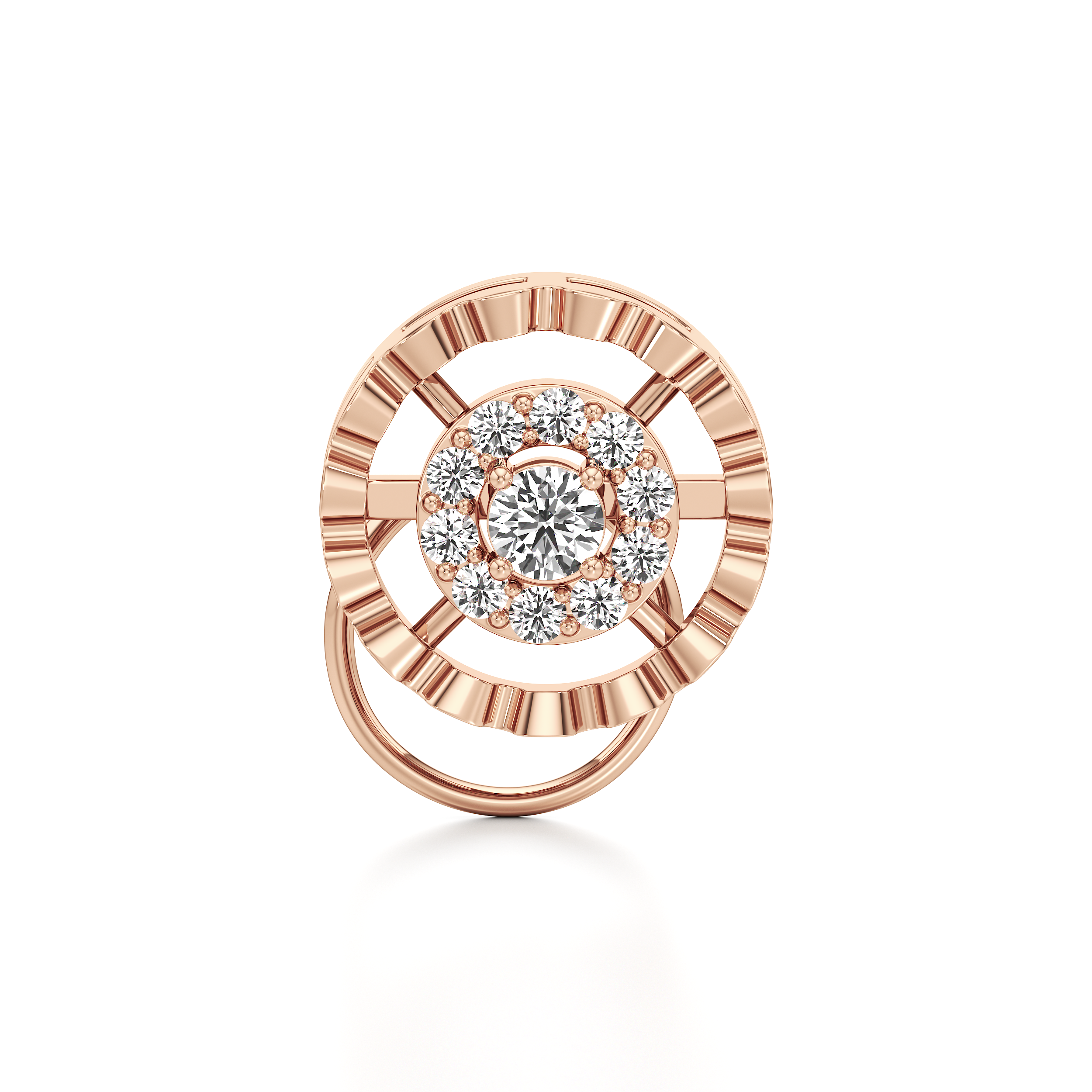 Crown Halo Nose Ring