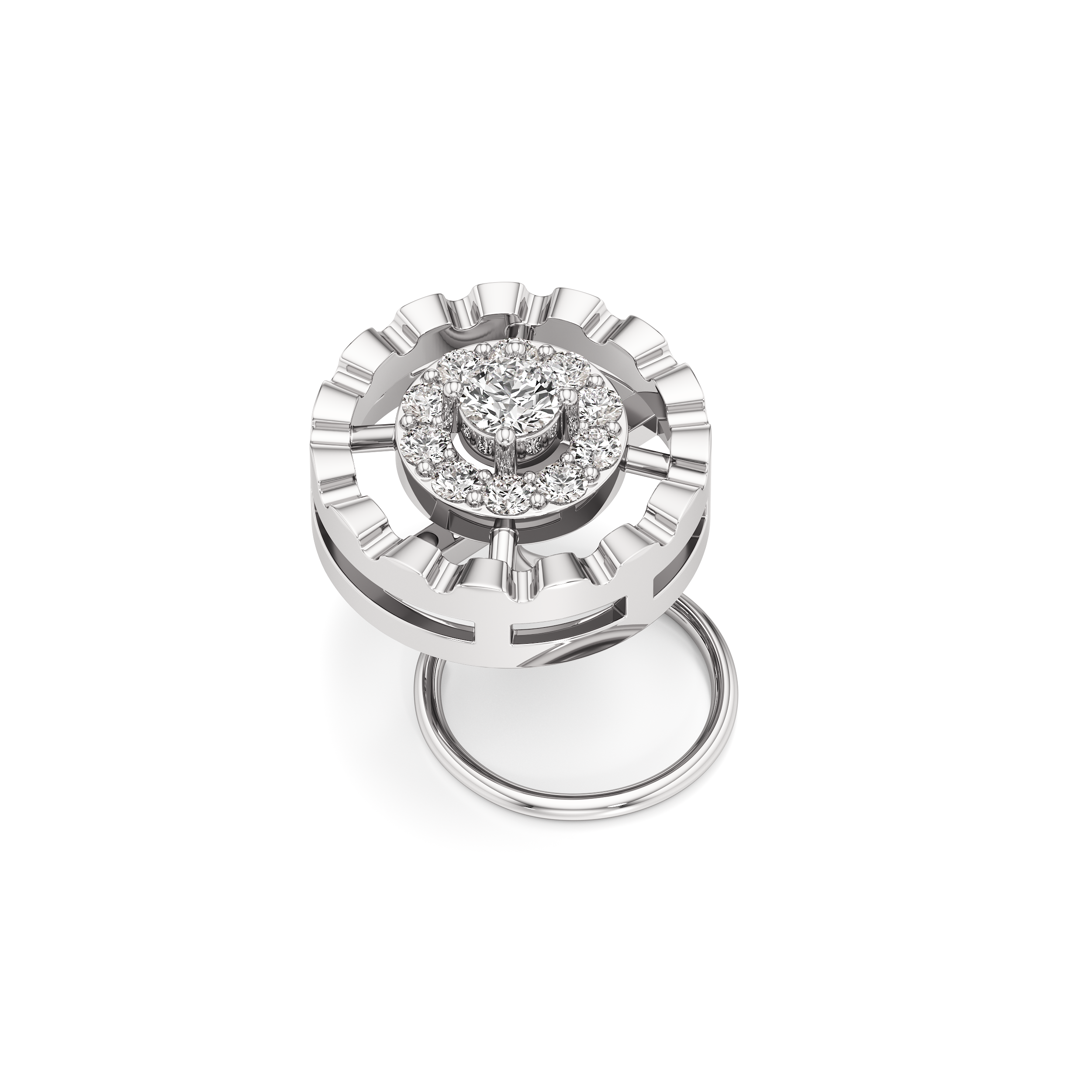Crown Halo Nose Ring