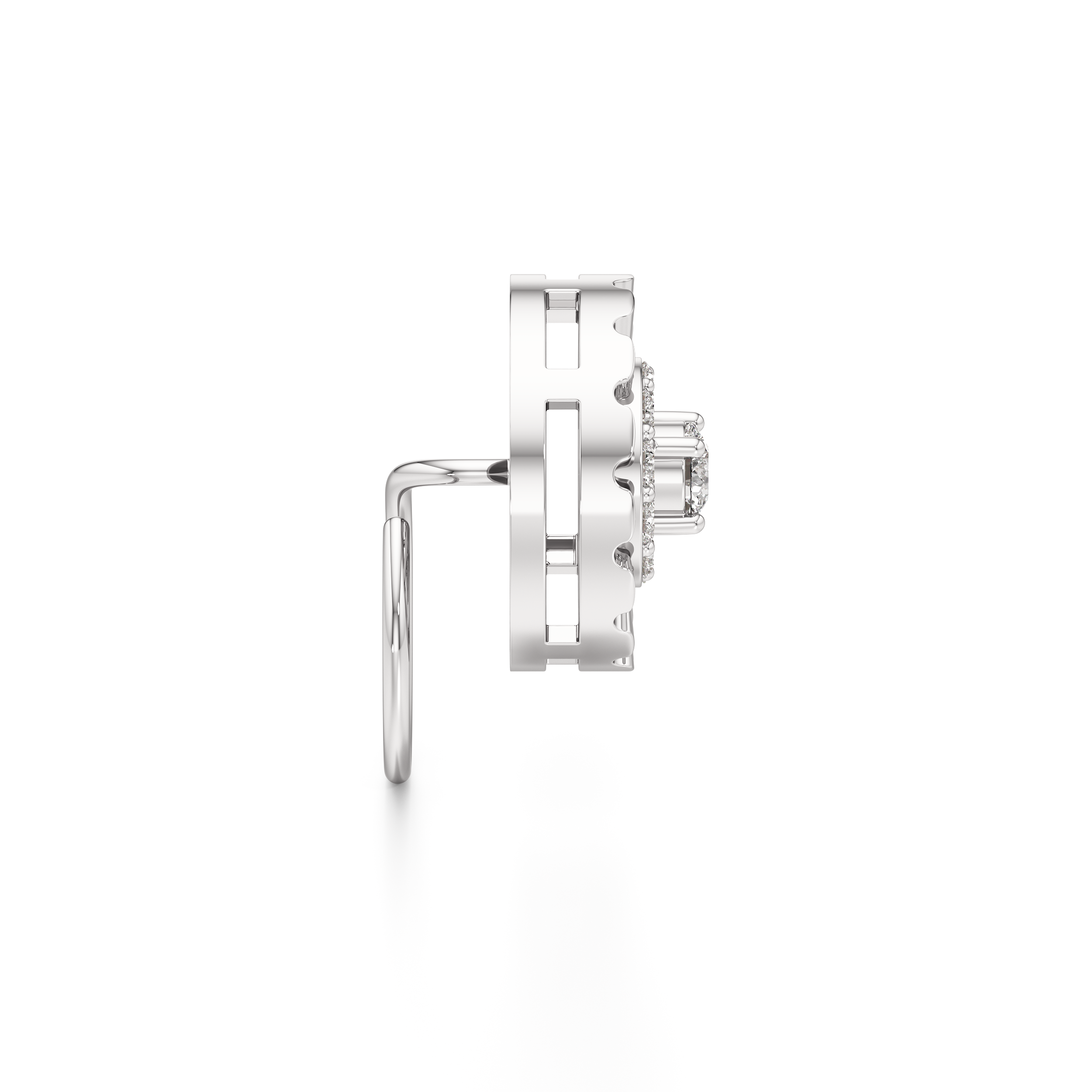Crown Halo Nose Ring