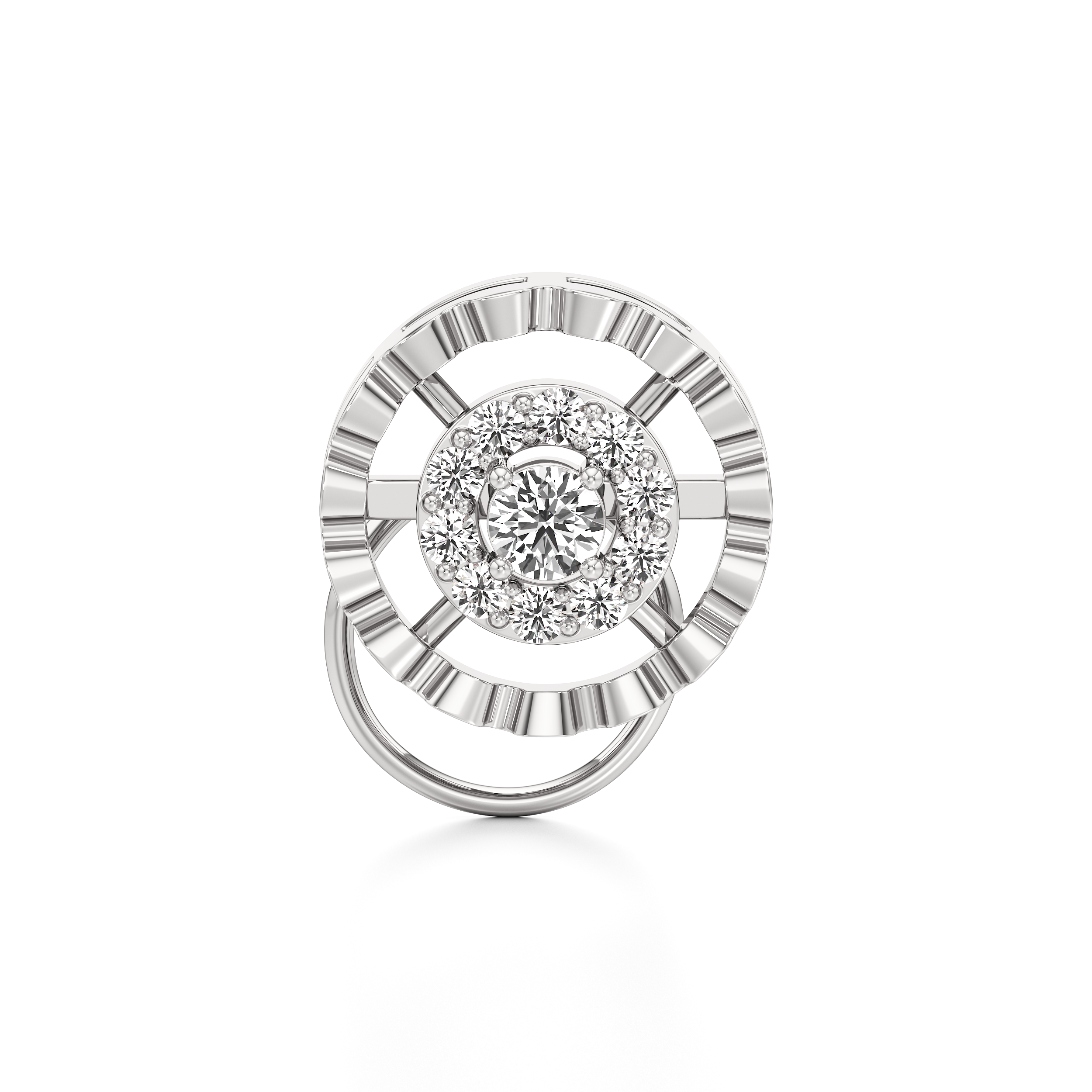 Crown Halo Nose Ring