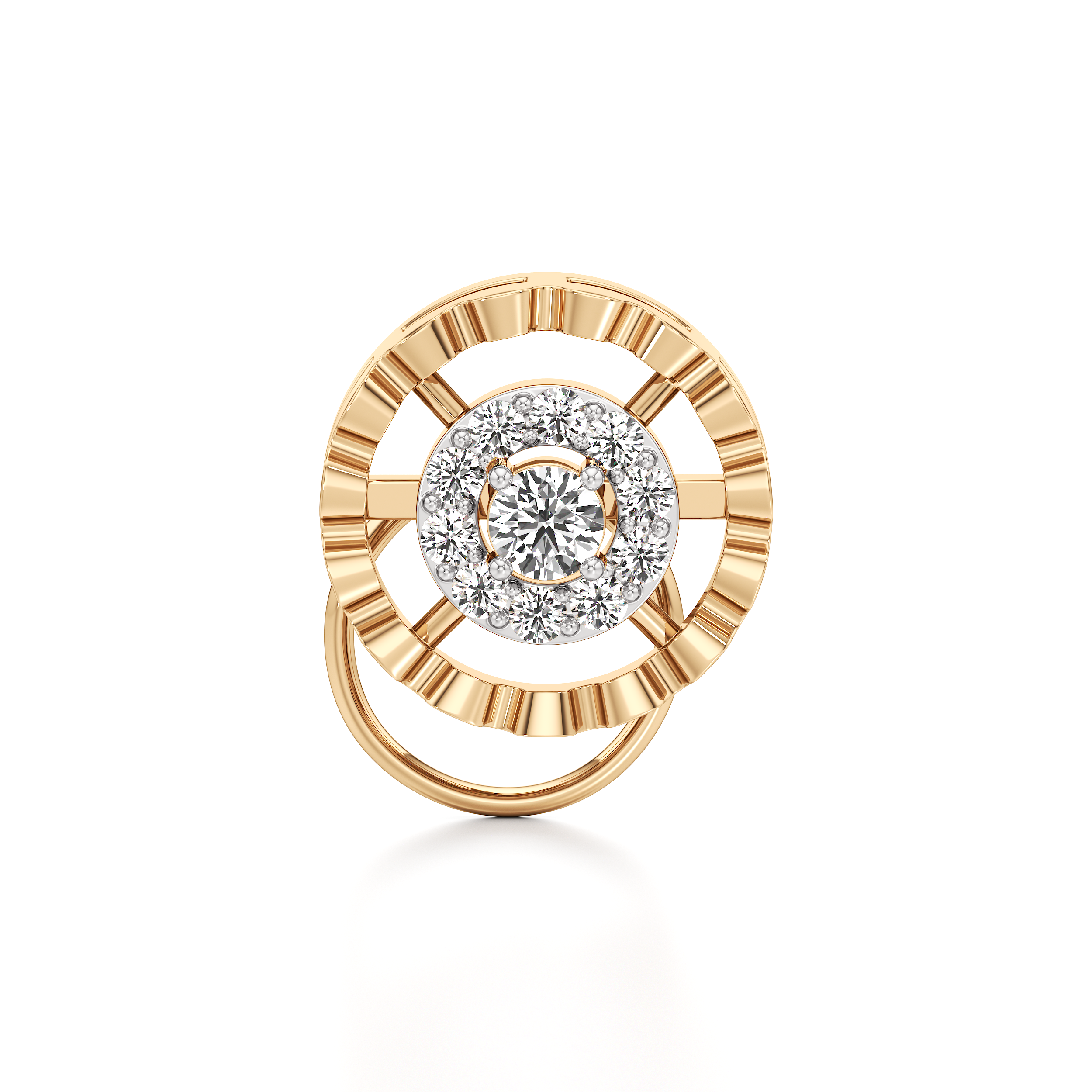 Crown Halo Nose Ring