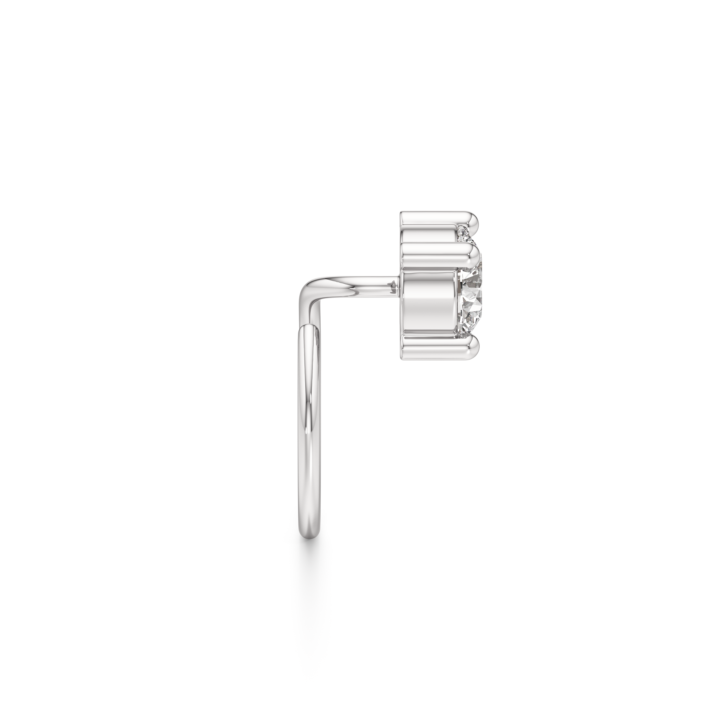 Classic 4 Prong Nose Ring