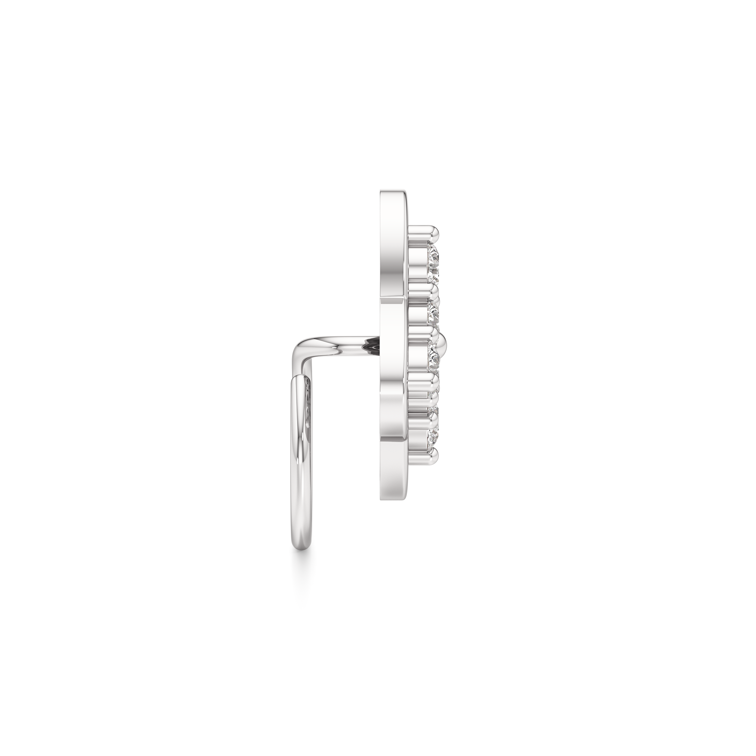 Floral Twist Nose Ring