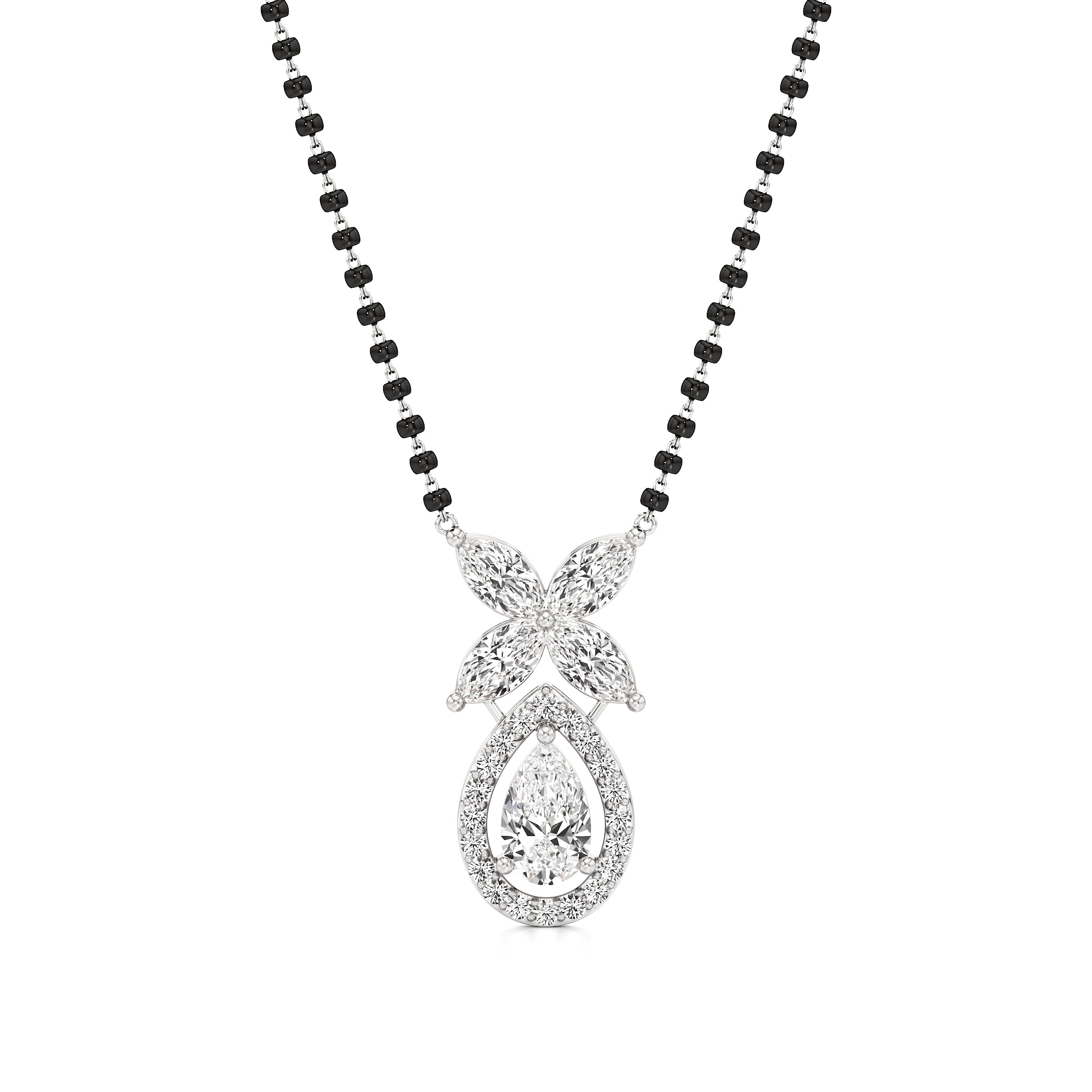 Regal Pear Drop Mangalsutra