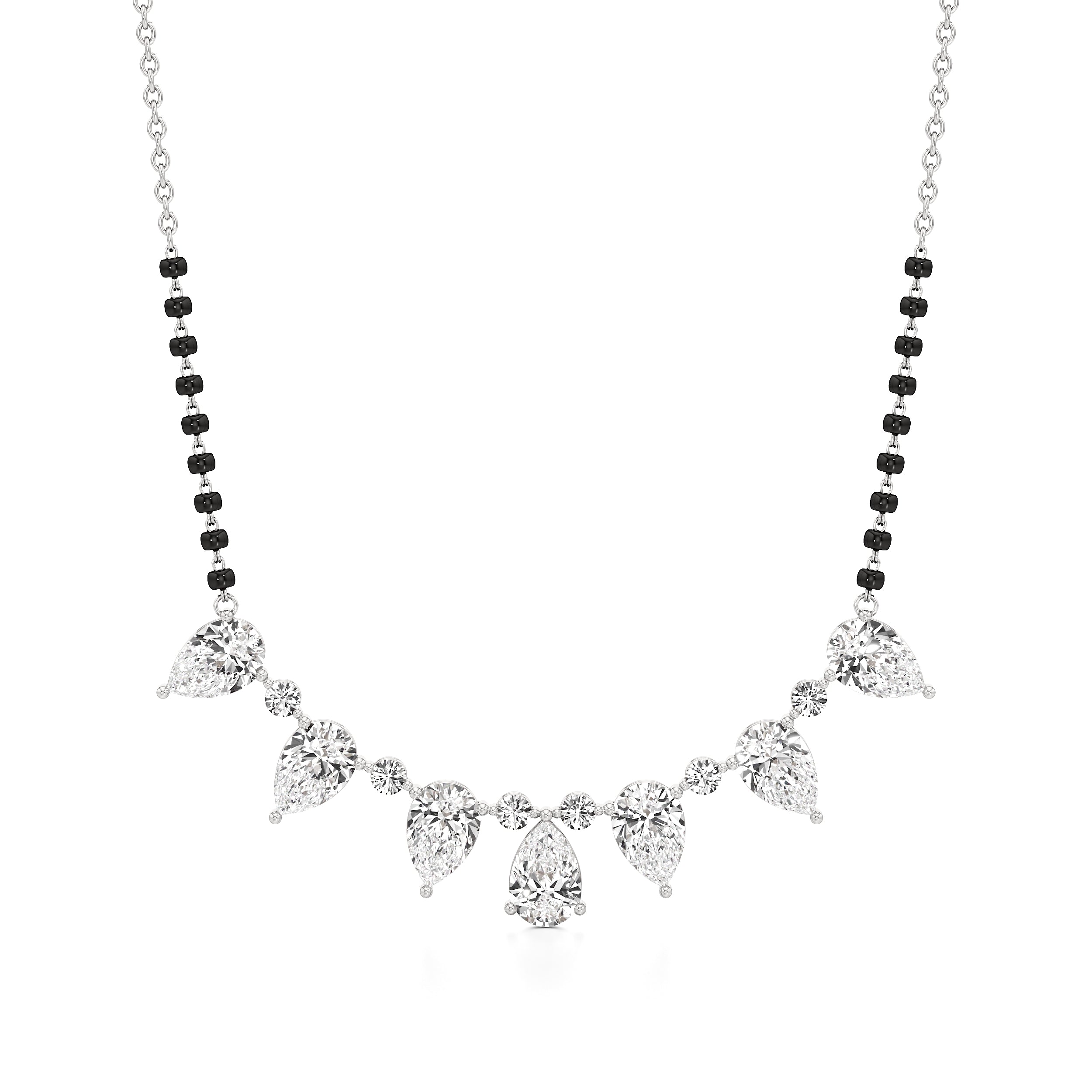 Pear Cascade Mangalsutra