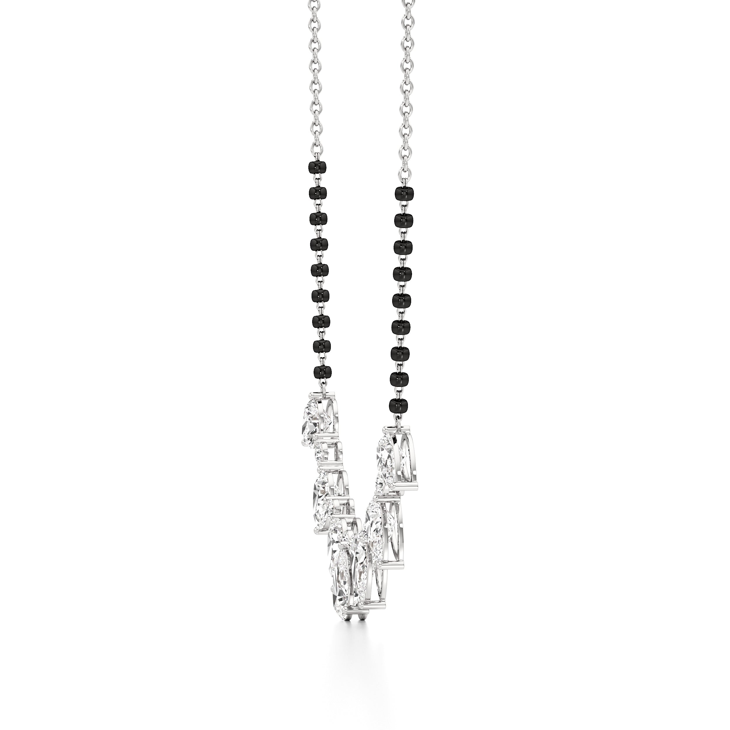 Pear Cascade Mangalsutra