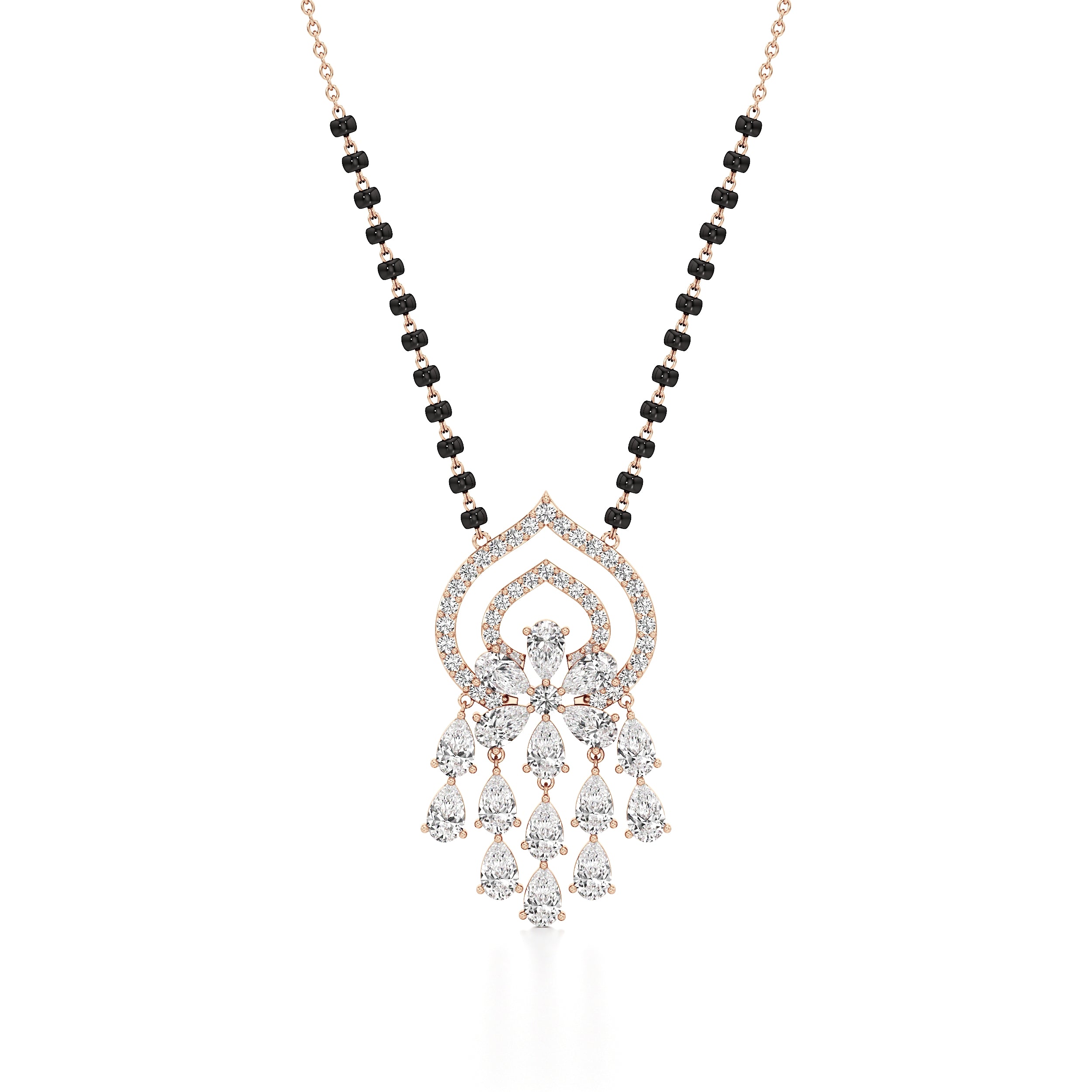 Maharani Diamond Drop Mangalsutra