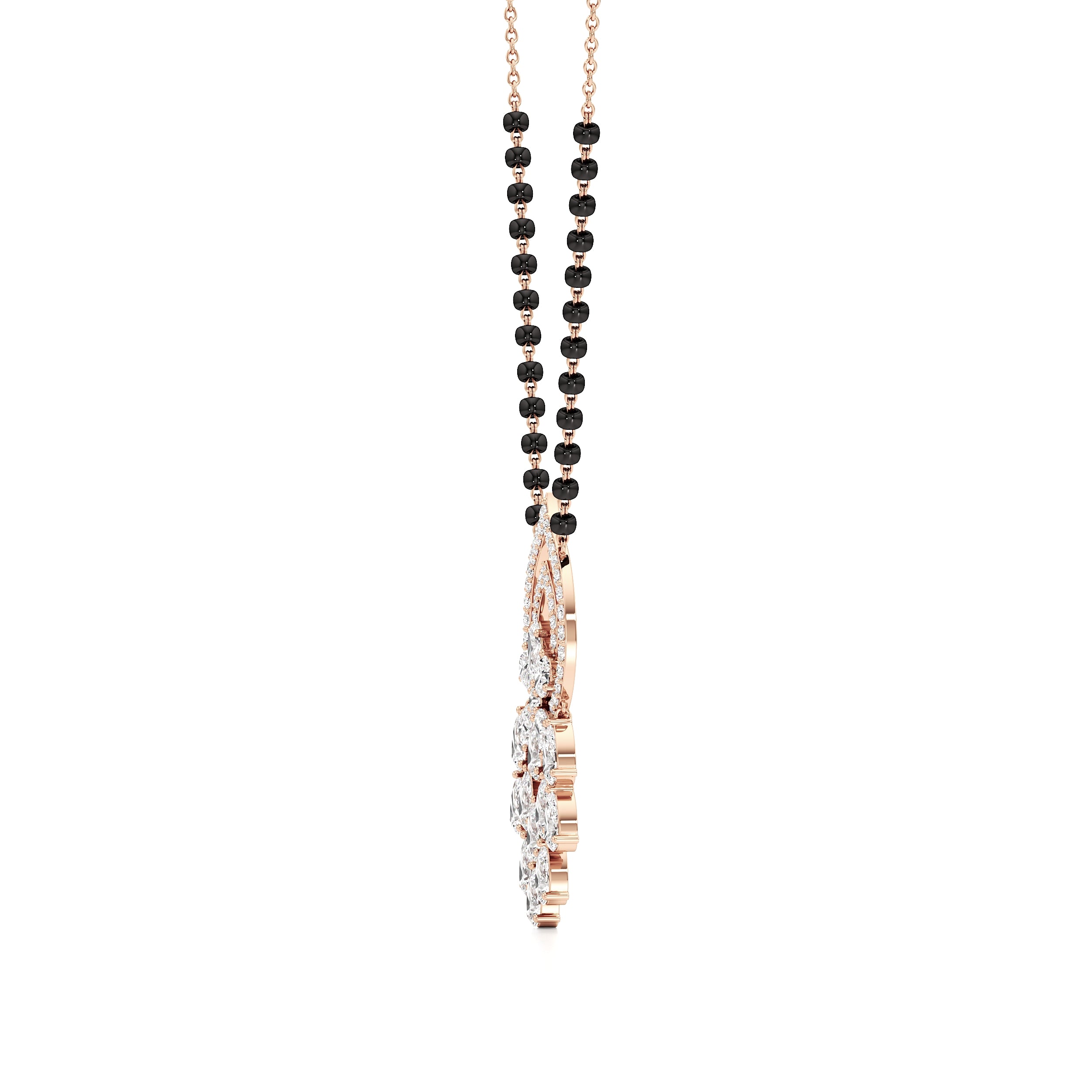 Maharani Diamond Drop Mangalsutra