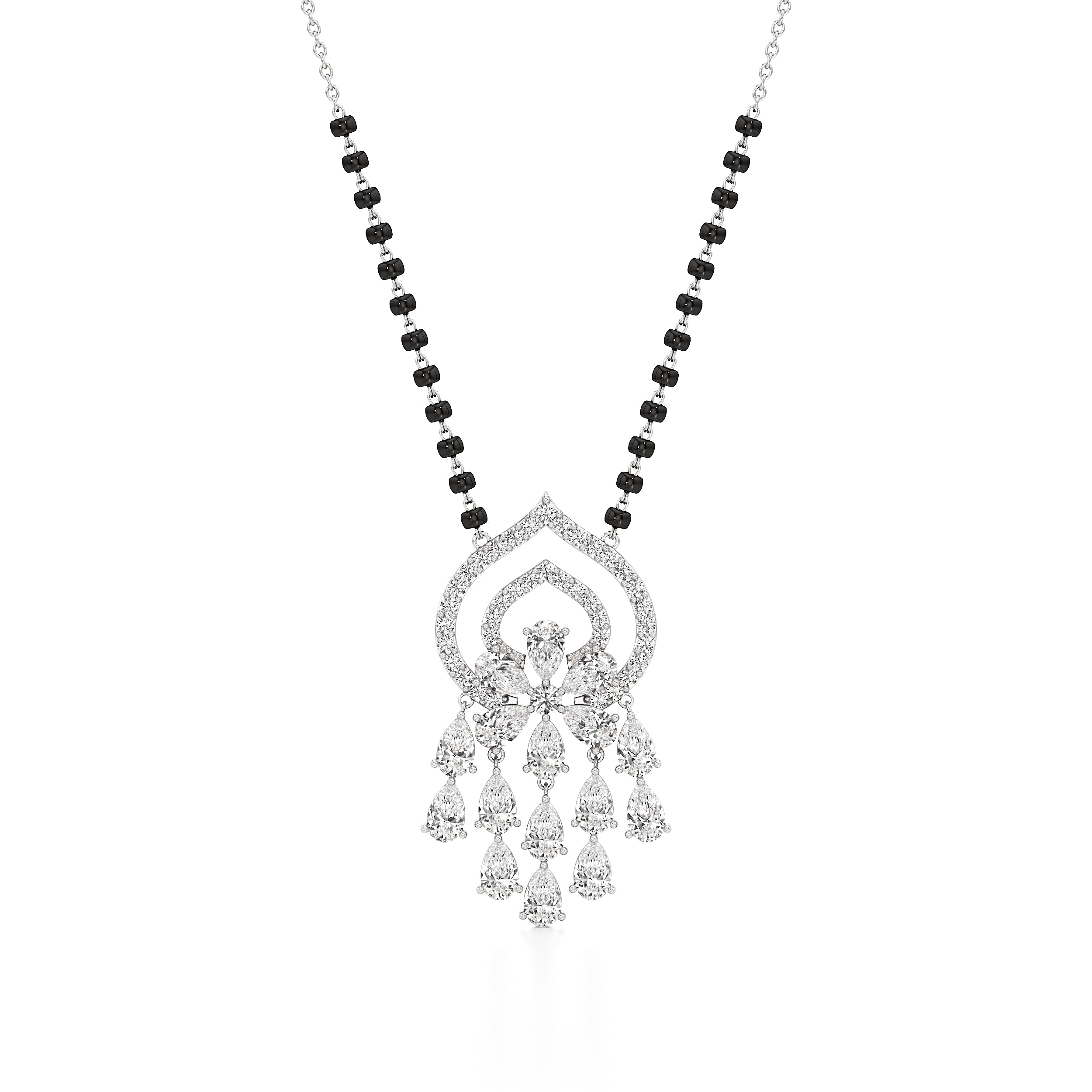 Maharani Diamond Drop Mangalsutra