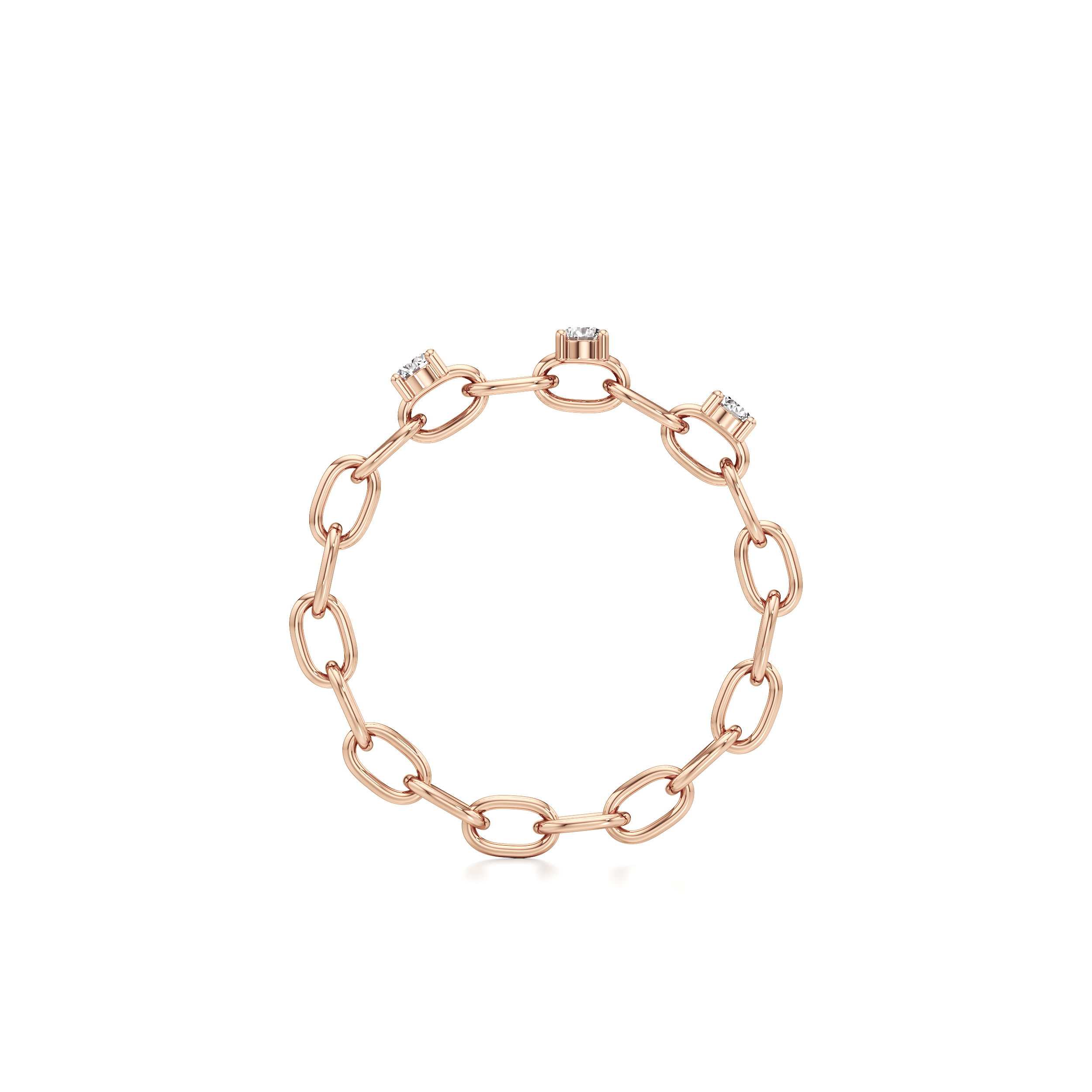 The Princess Chain Ring