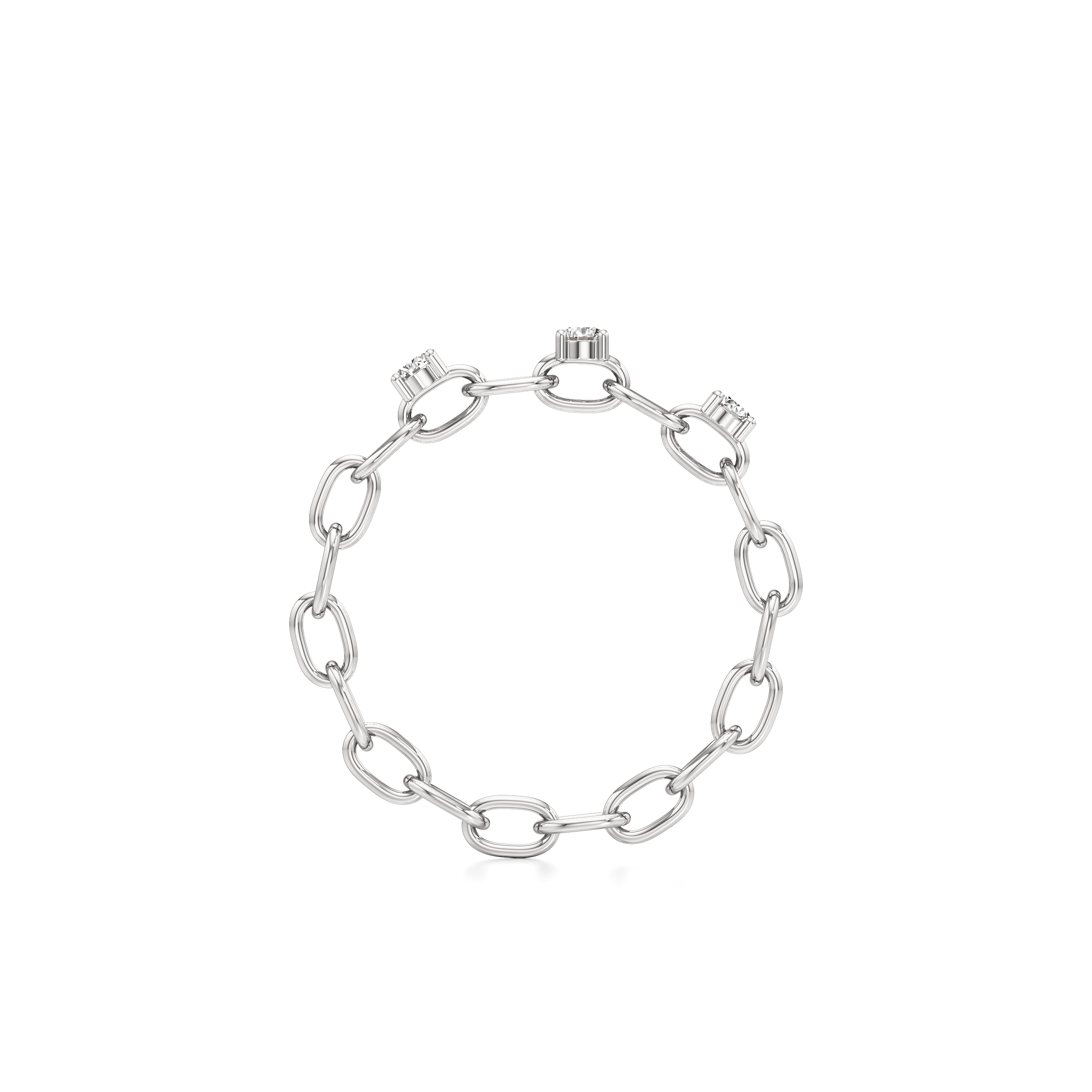 The Princess Chain Ring