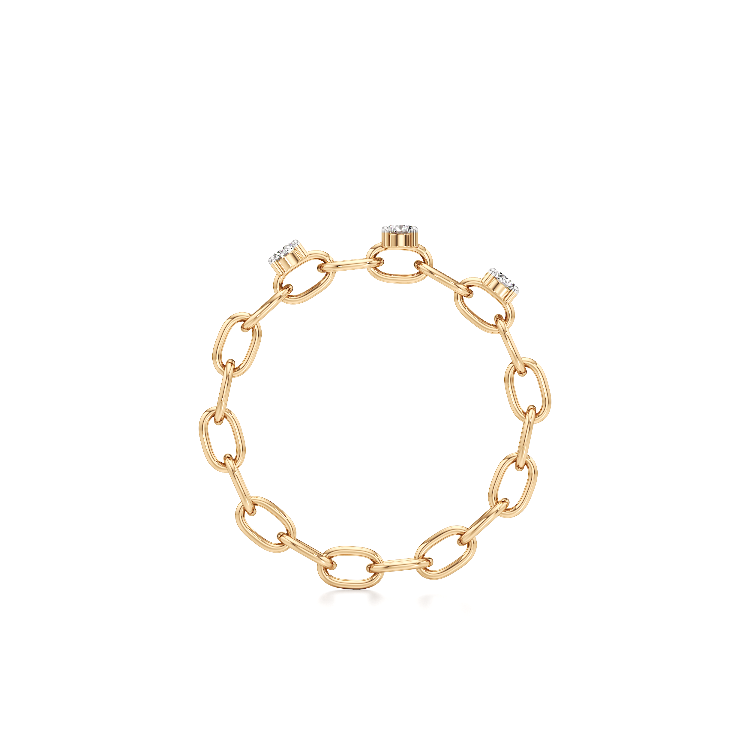 The Princess Chain Ring