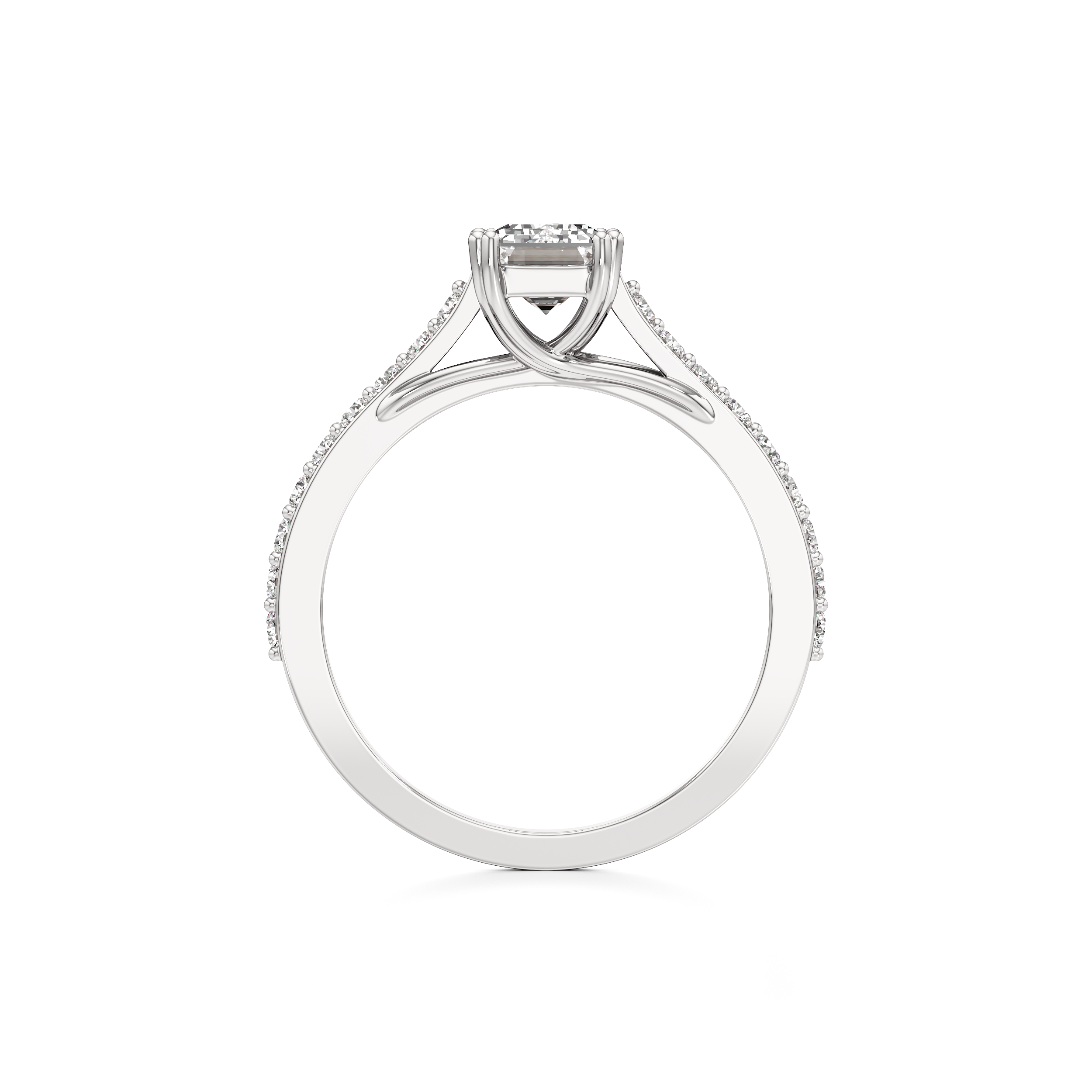 Solitaire Reign Ring