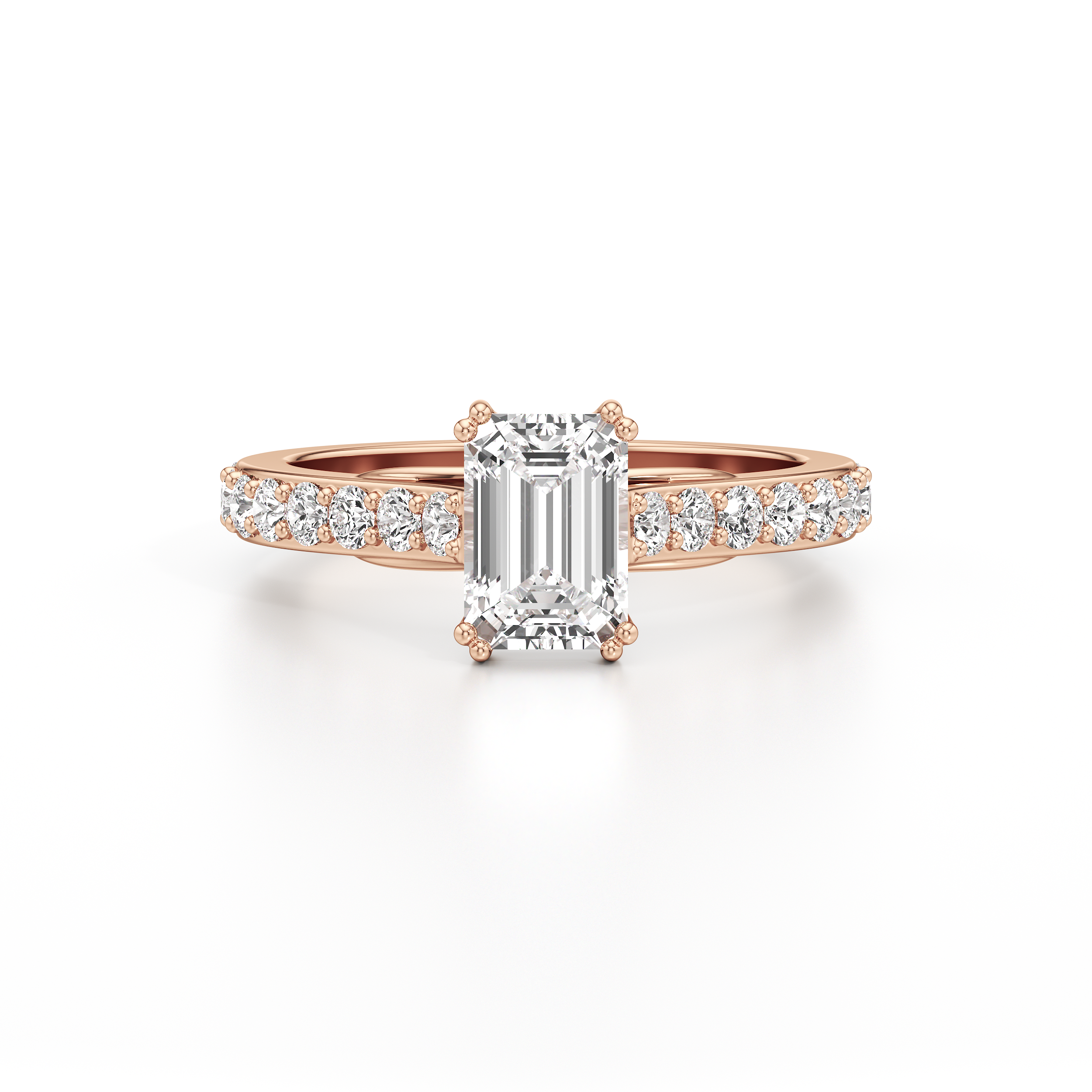 Classic Solitaire Radiance Ring