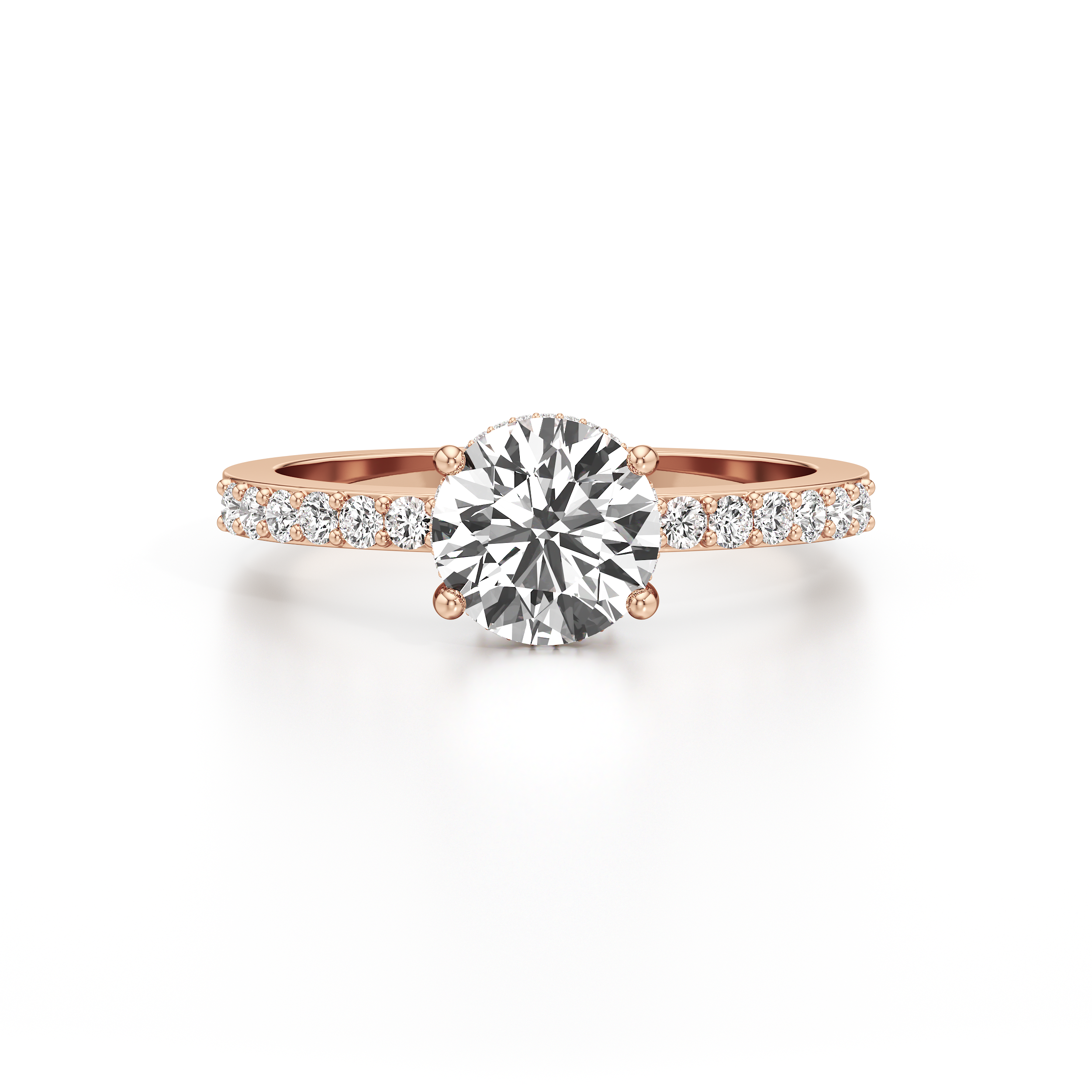 Bedazzled Round Ring