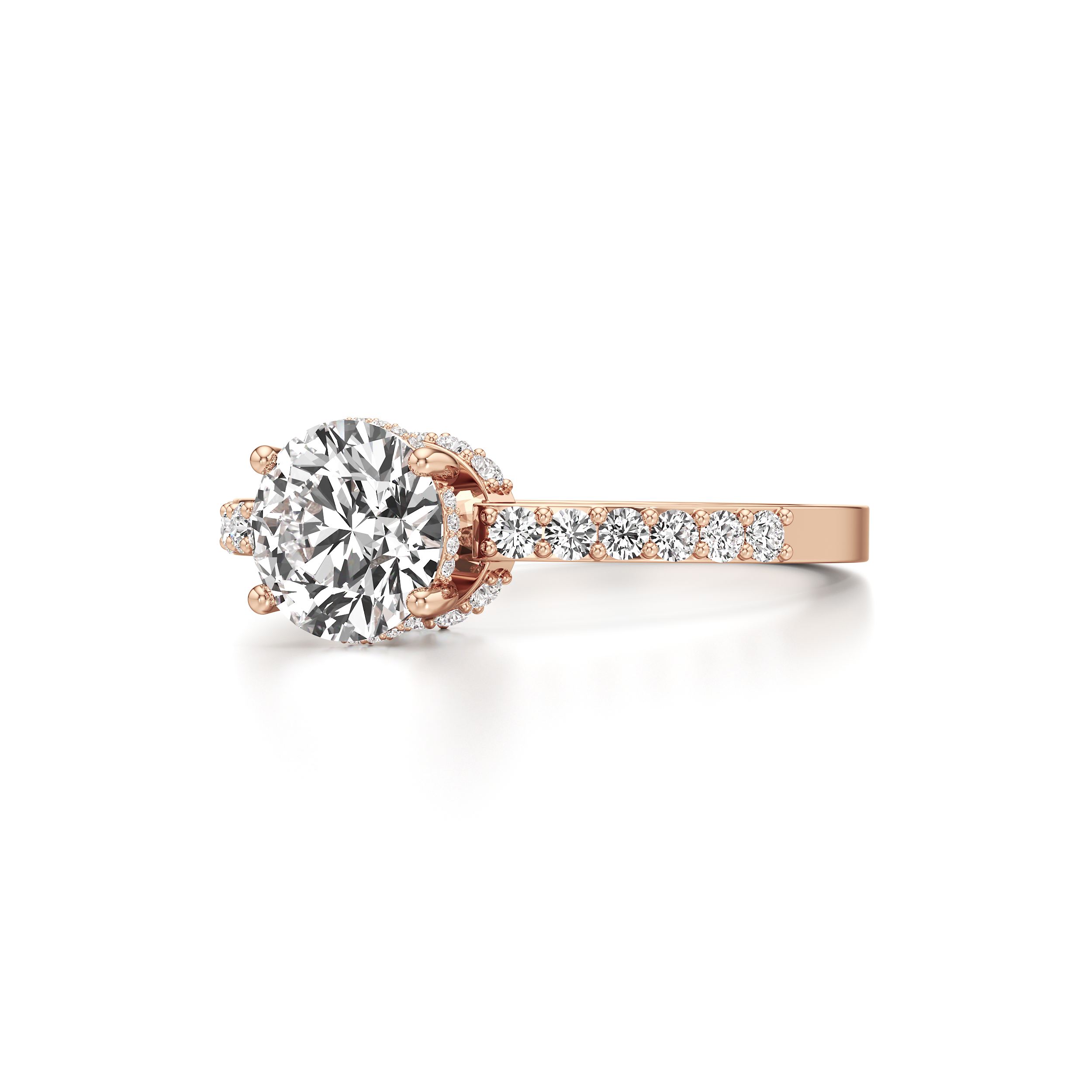 Bedazzled Round Ring