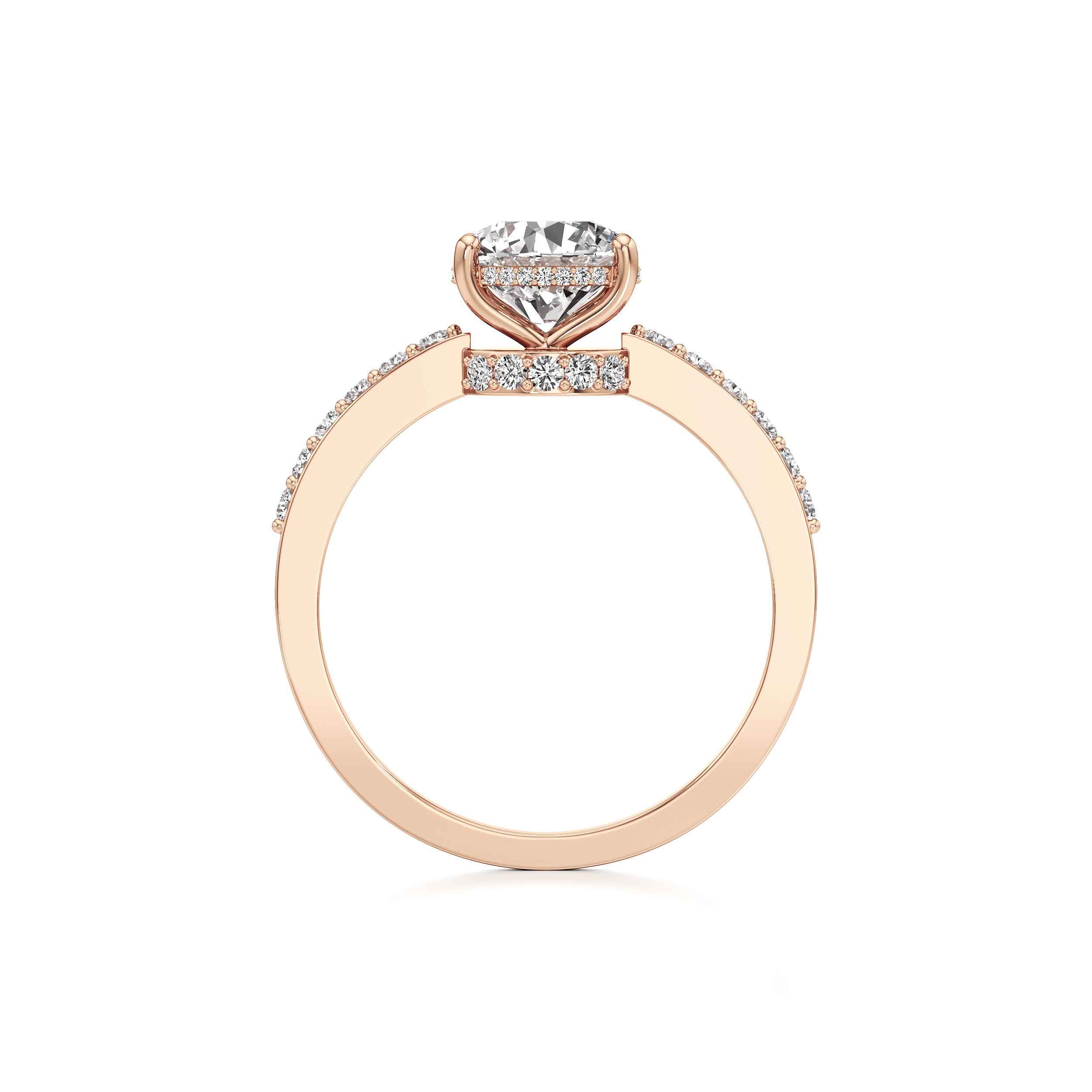 Bedazzled Round Ring