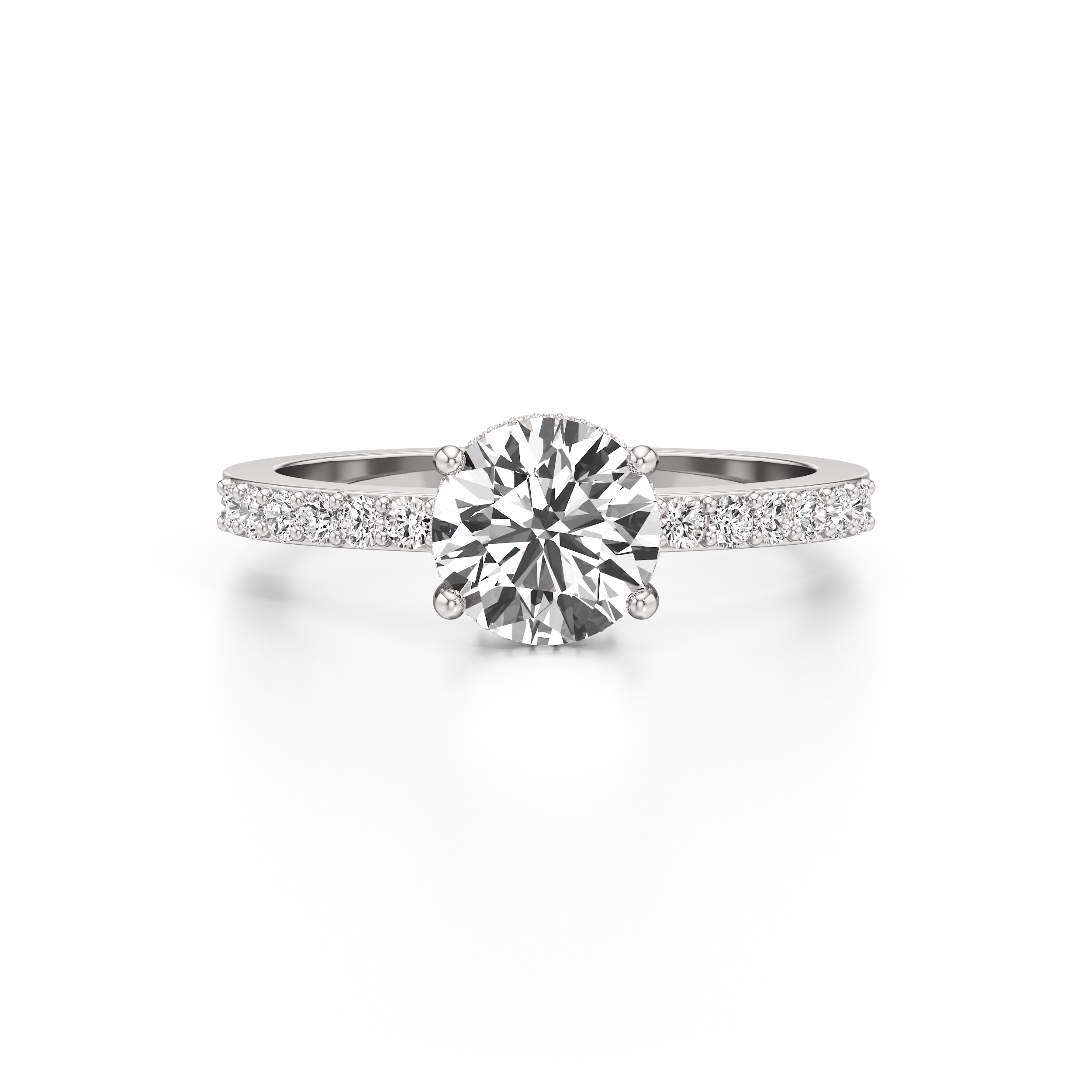 Bedazzled Round Ring