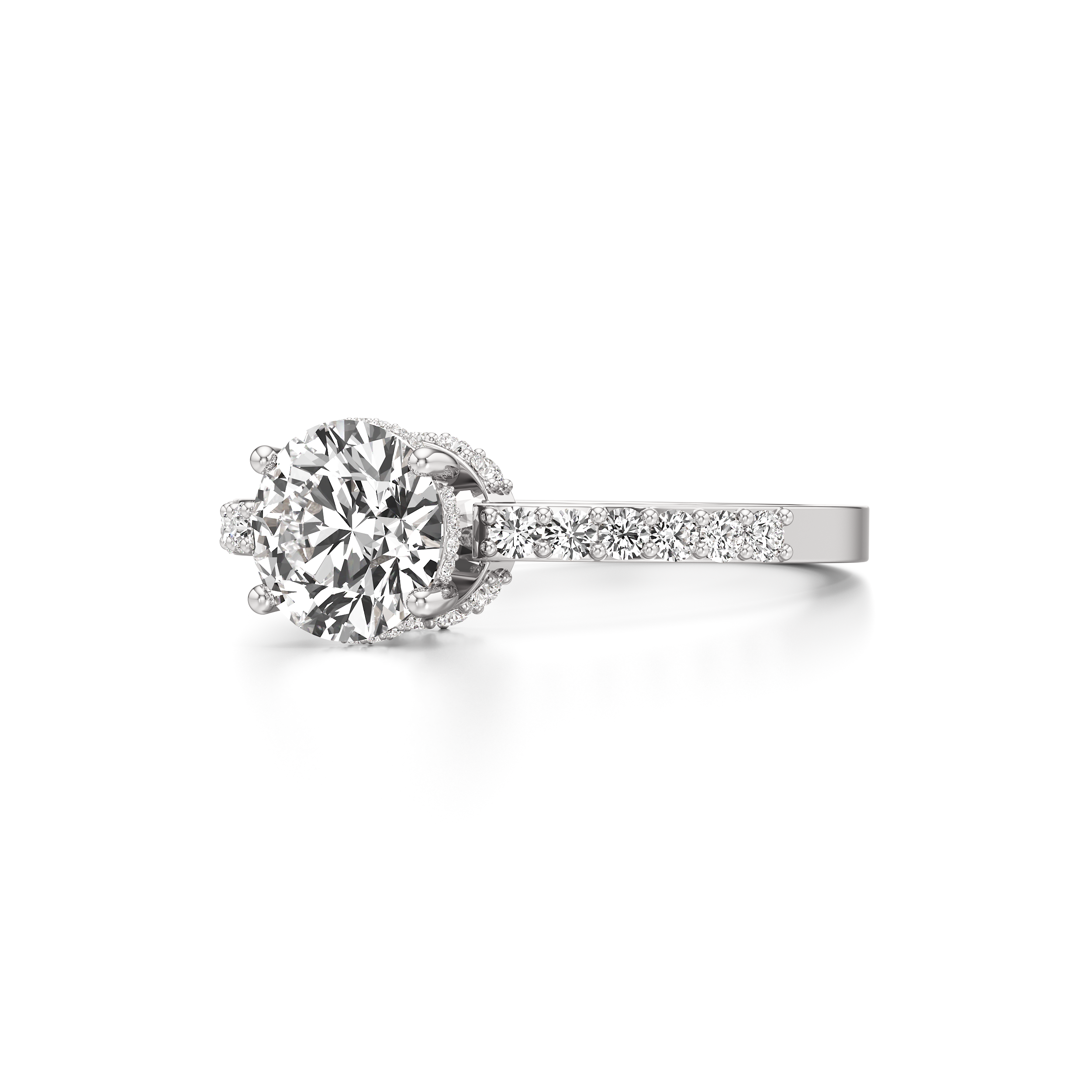 Bedazzled Round Ring