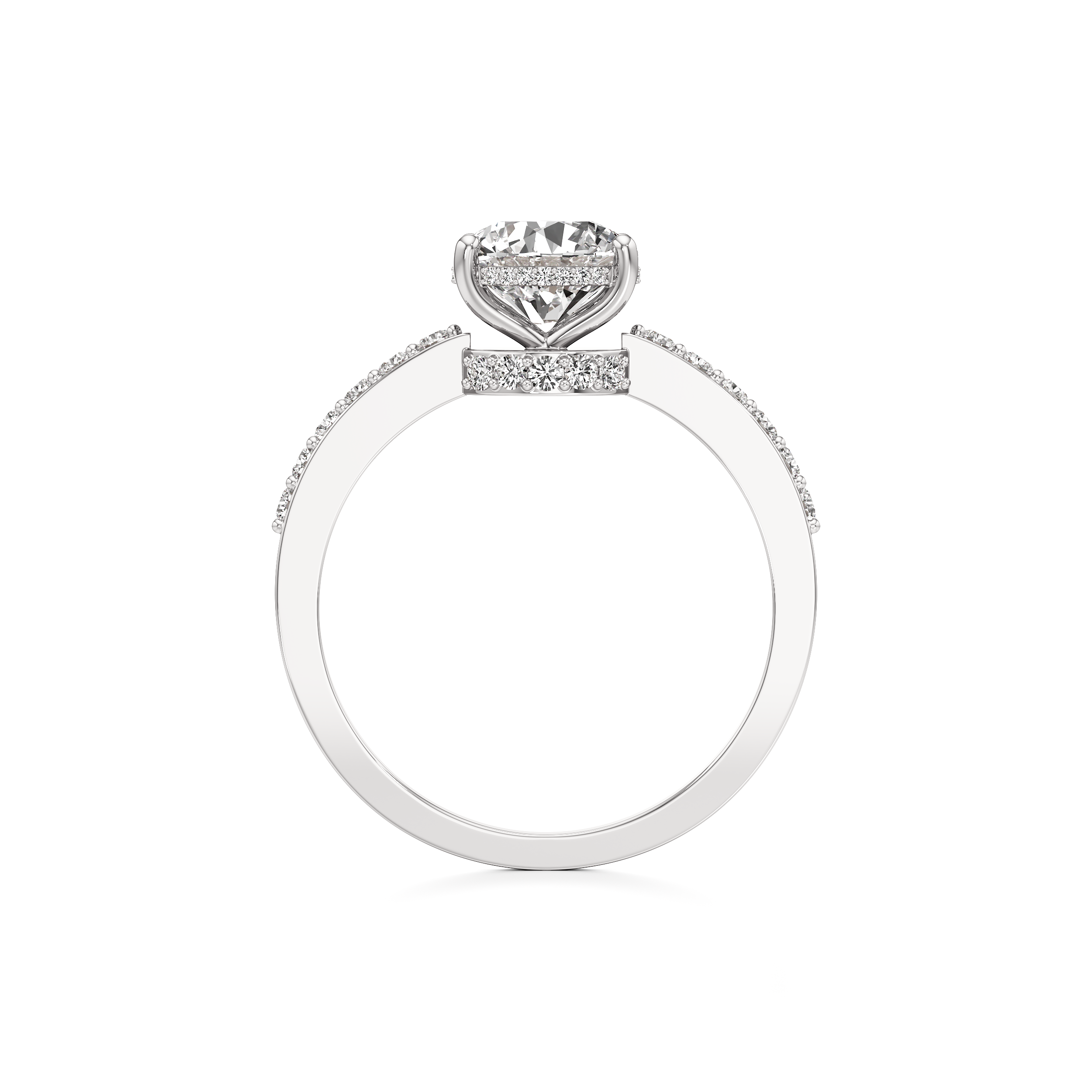 Bedazzled Round Ring
