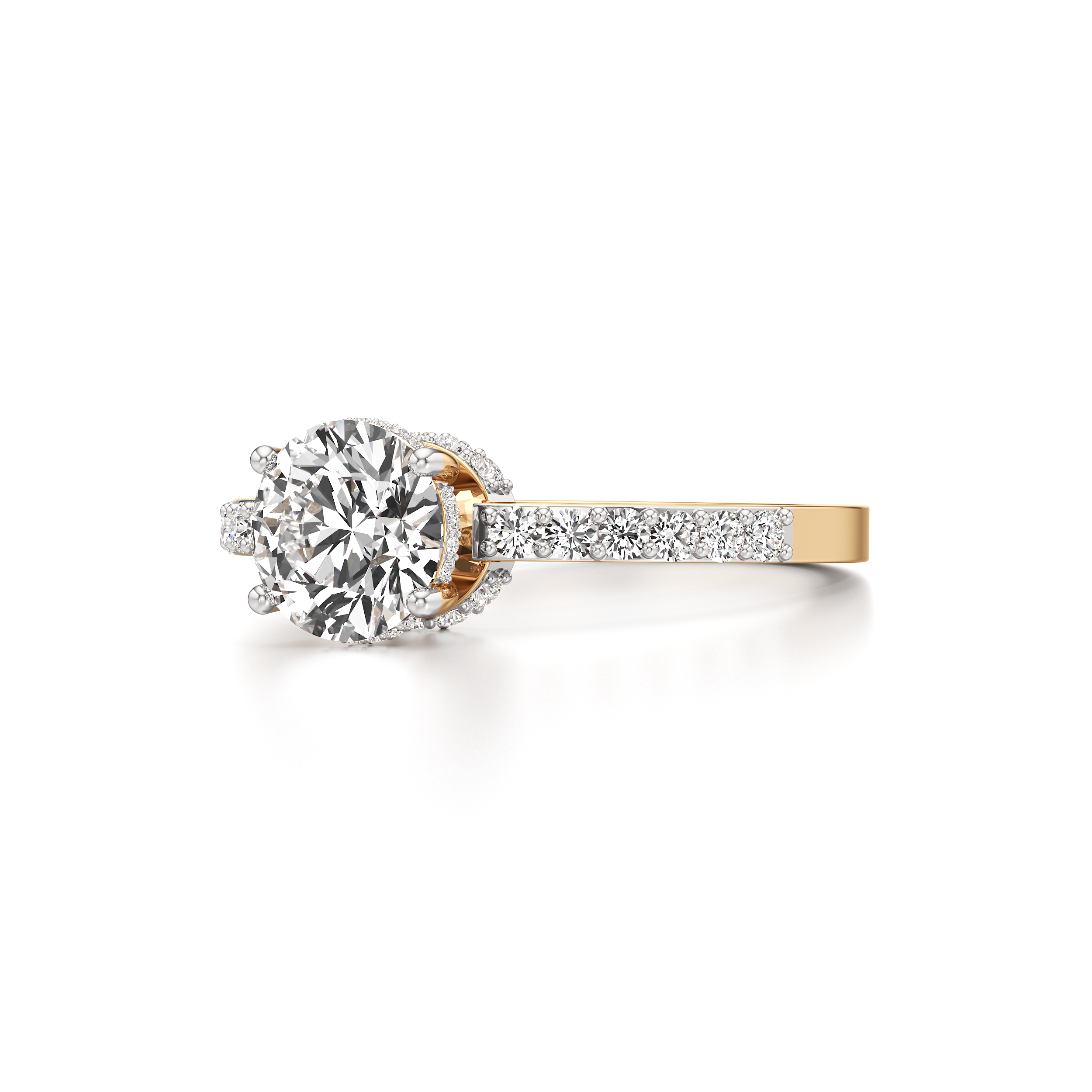 Bedazzled Round Ring