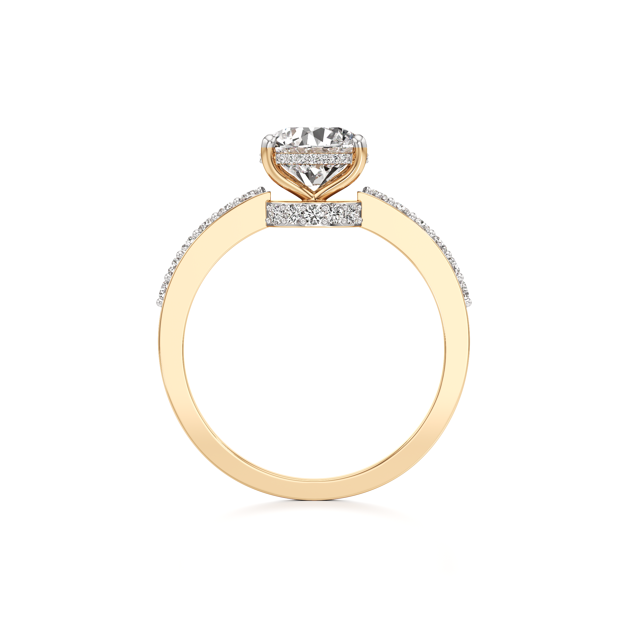 Bedazzled Round Ring