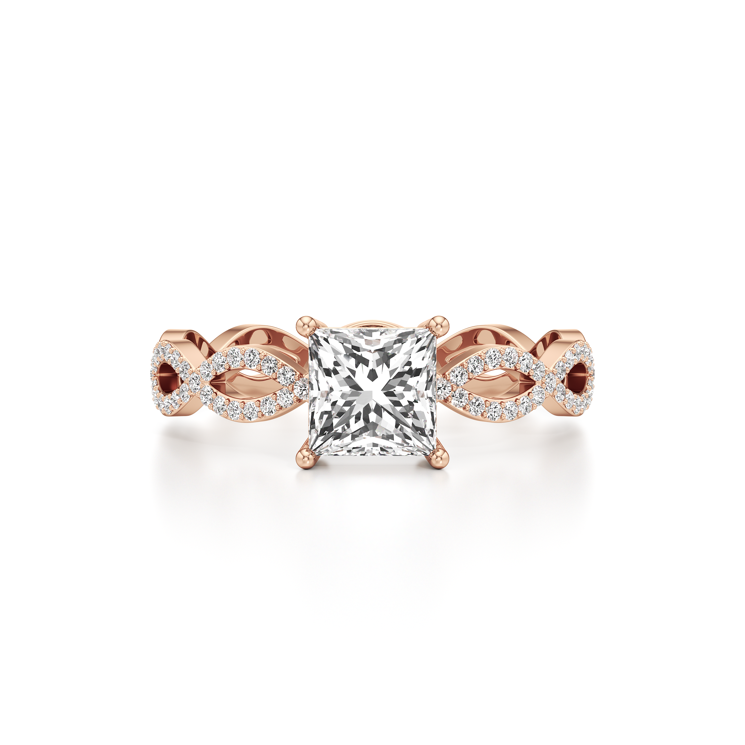 Bedazzled Loop Princess Ring