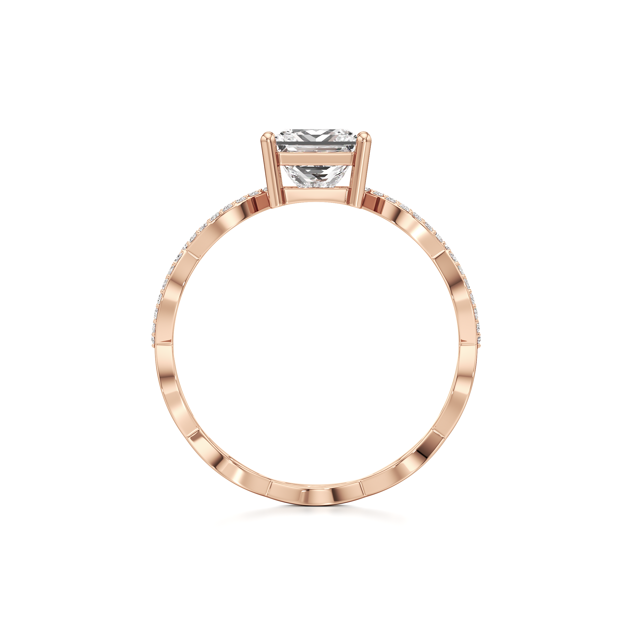 Bedazzled Loop Princess Ring