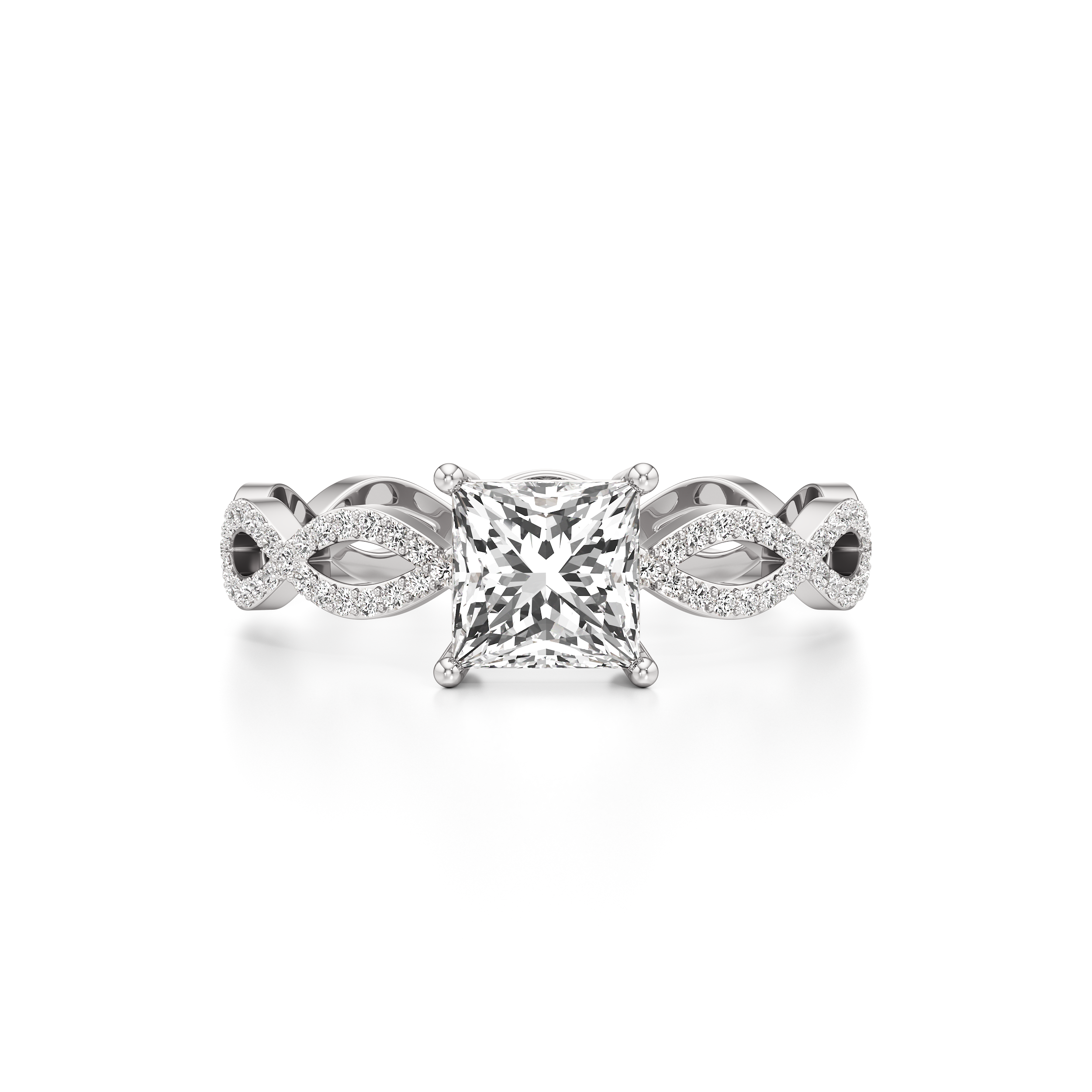 Bedazzled Loop Princess Ring