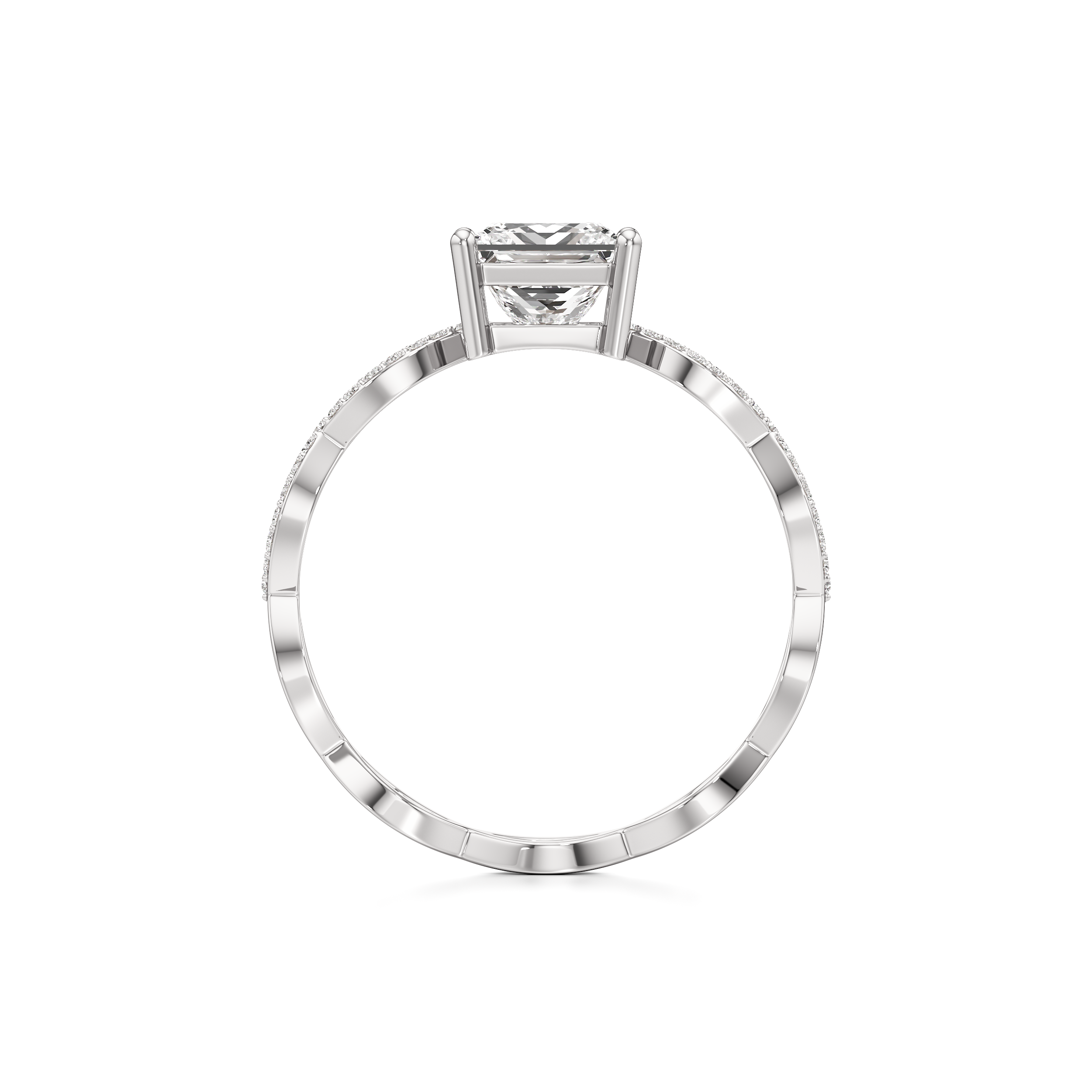 Bedazzled Loop Princess Ring