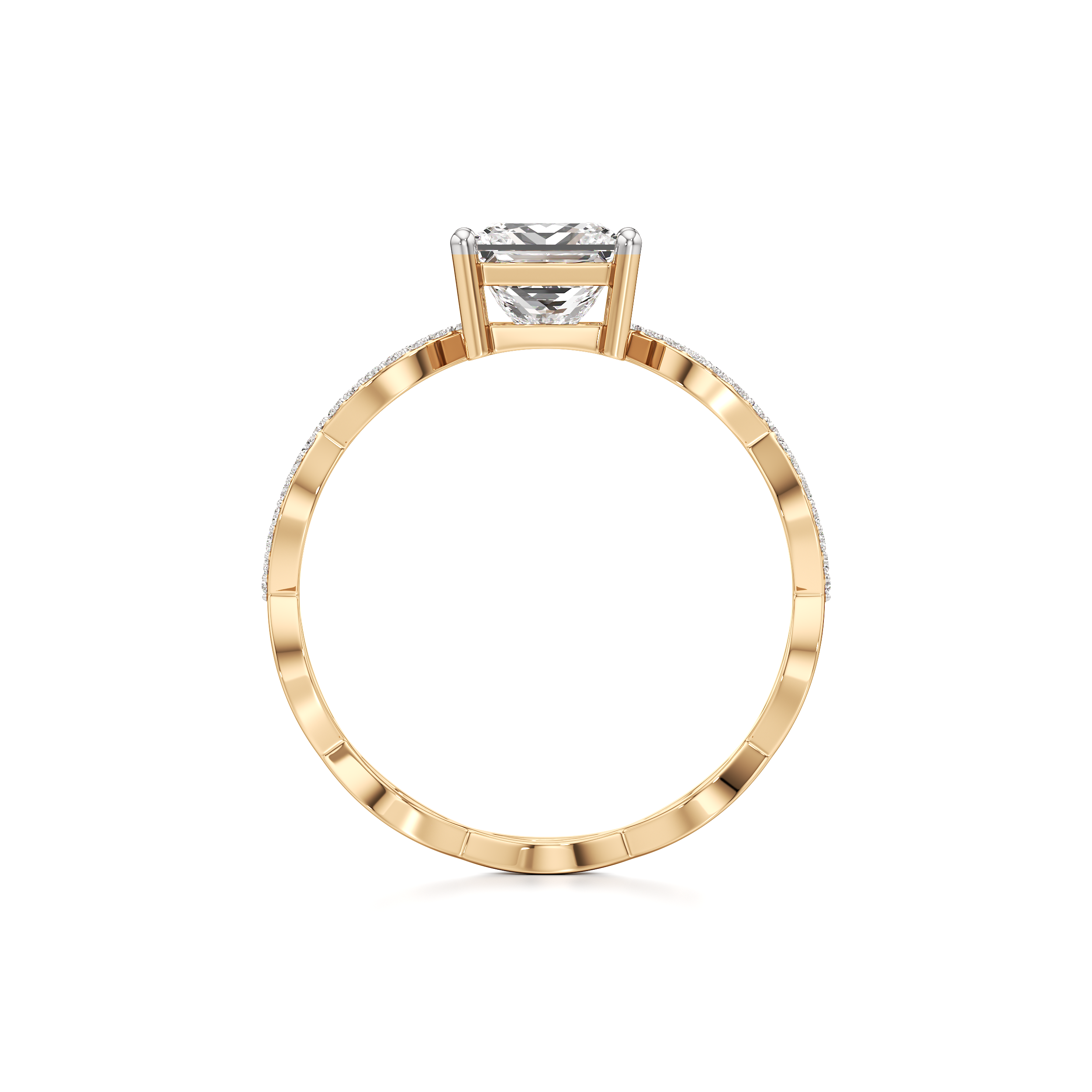 Bedazzled Loop Princess Ring