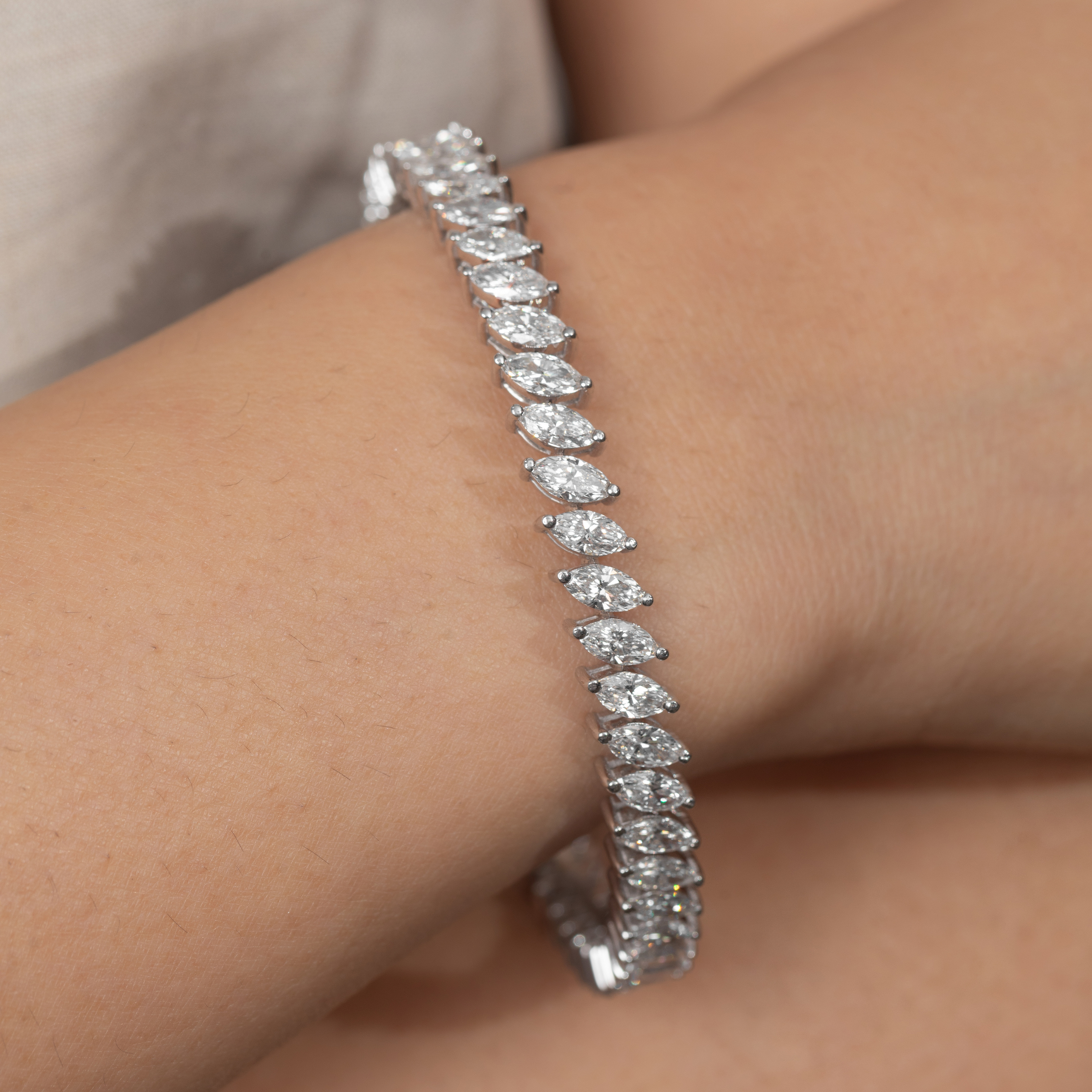 Classic Marquise Bangle