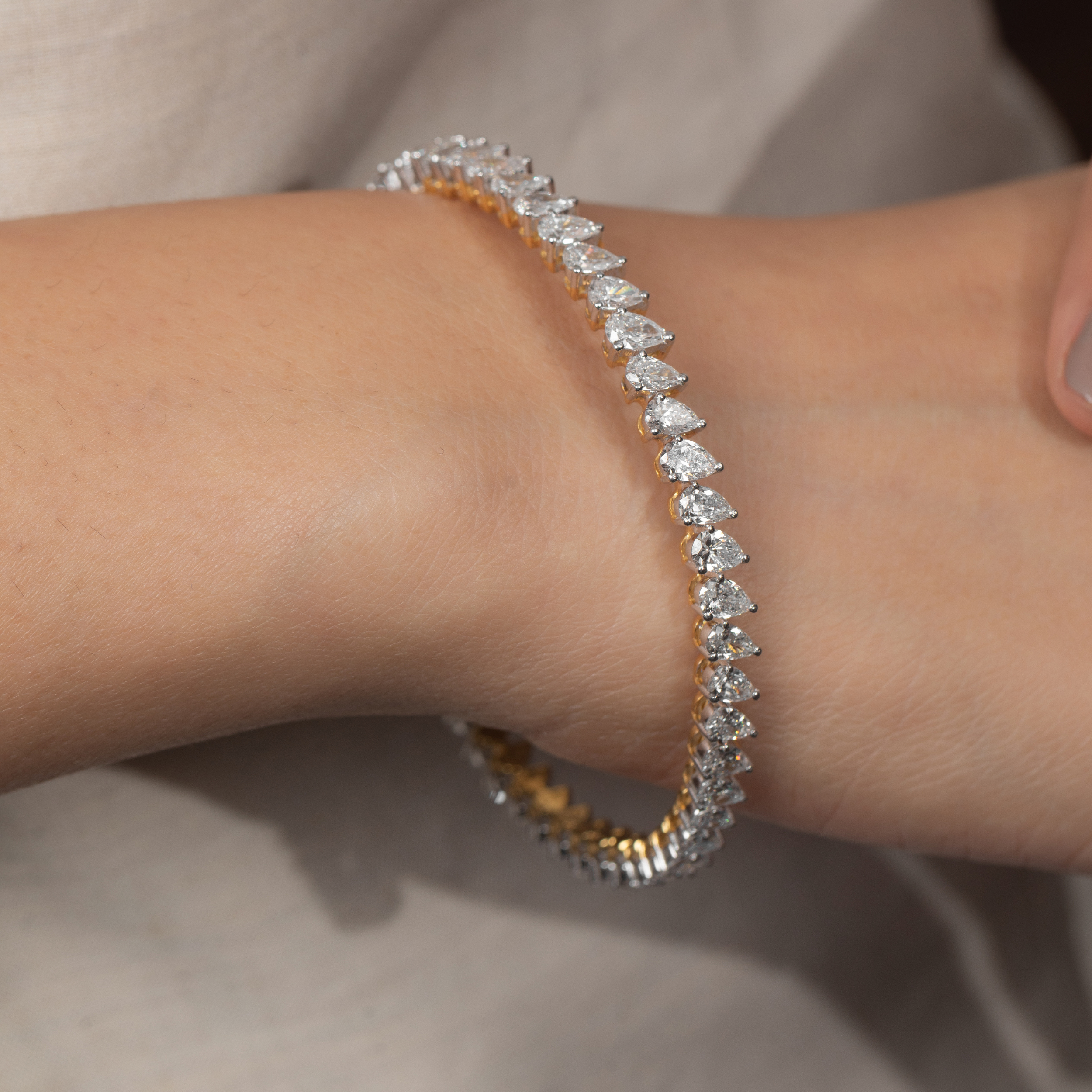 Classic Pear Bangle
