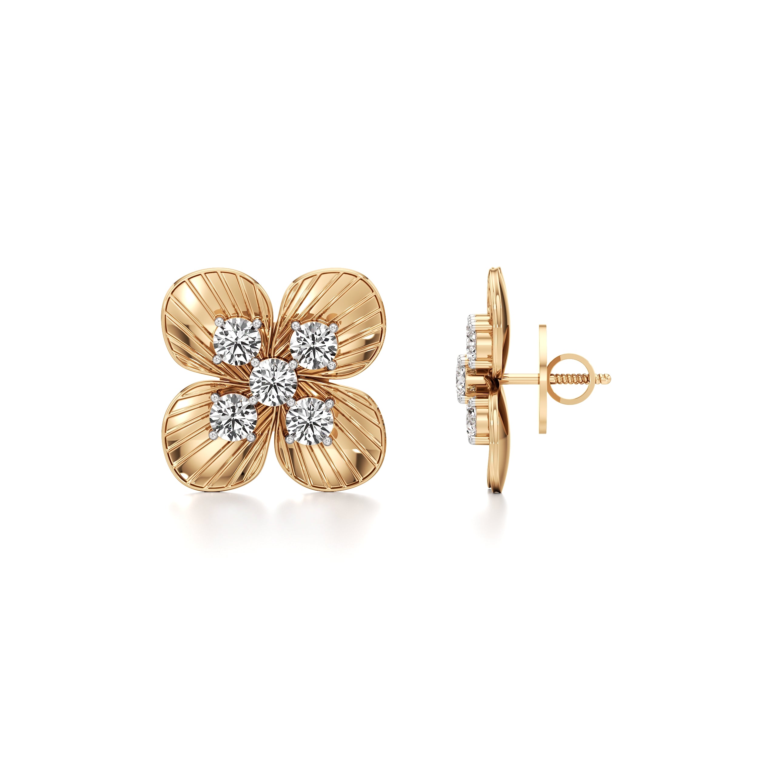 Caught in a Bloom Earrings