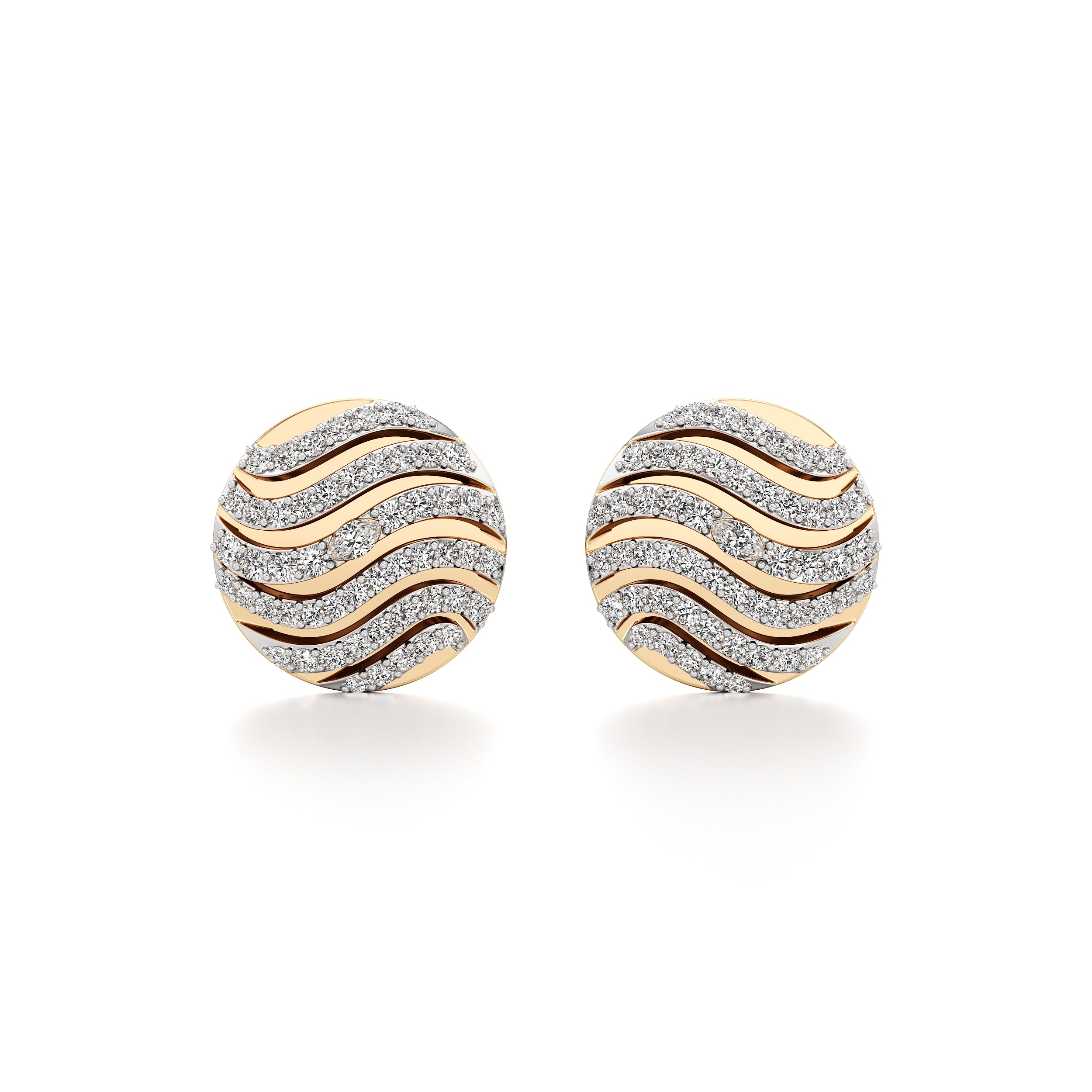Shimmering Waves Earrings