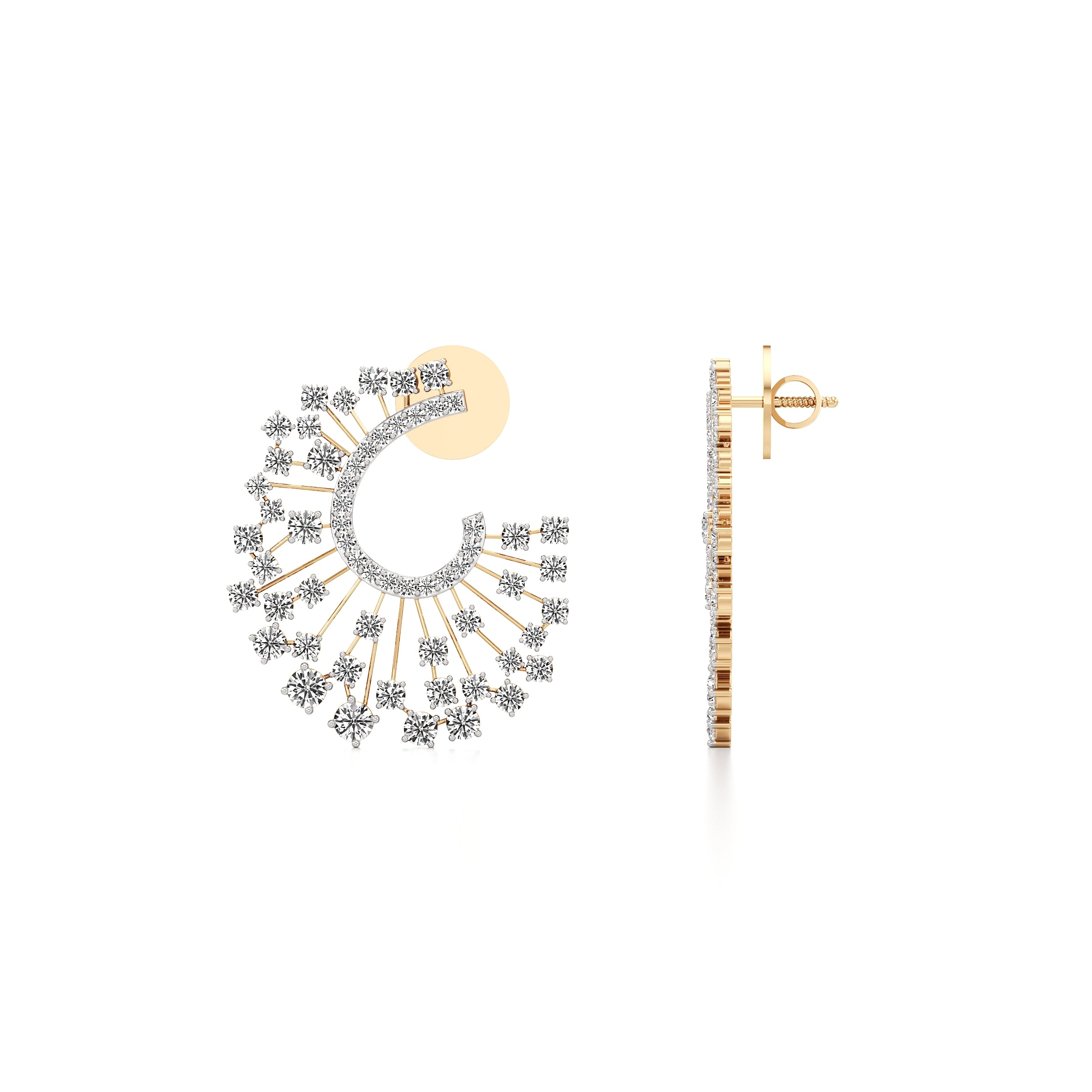 Arc of Shooting Stars Earrings