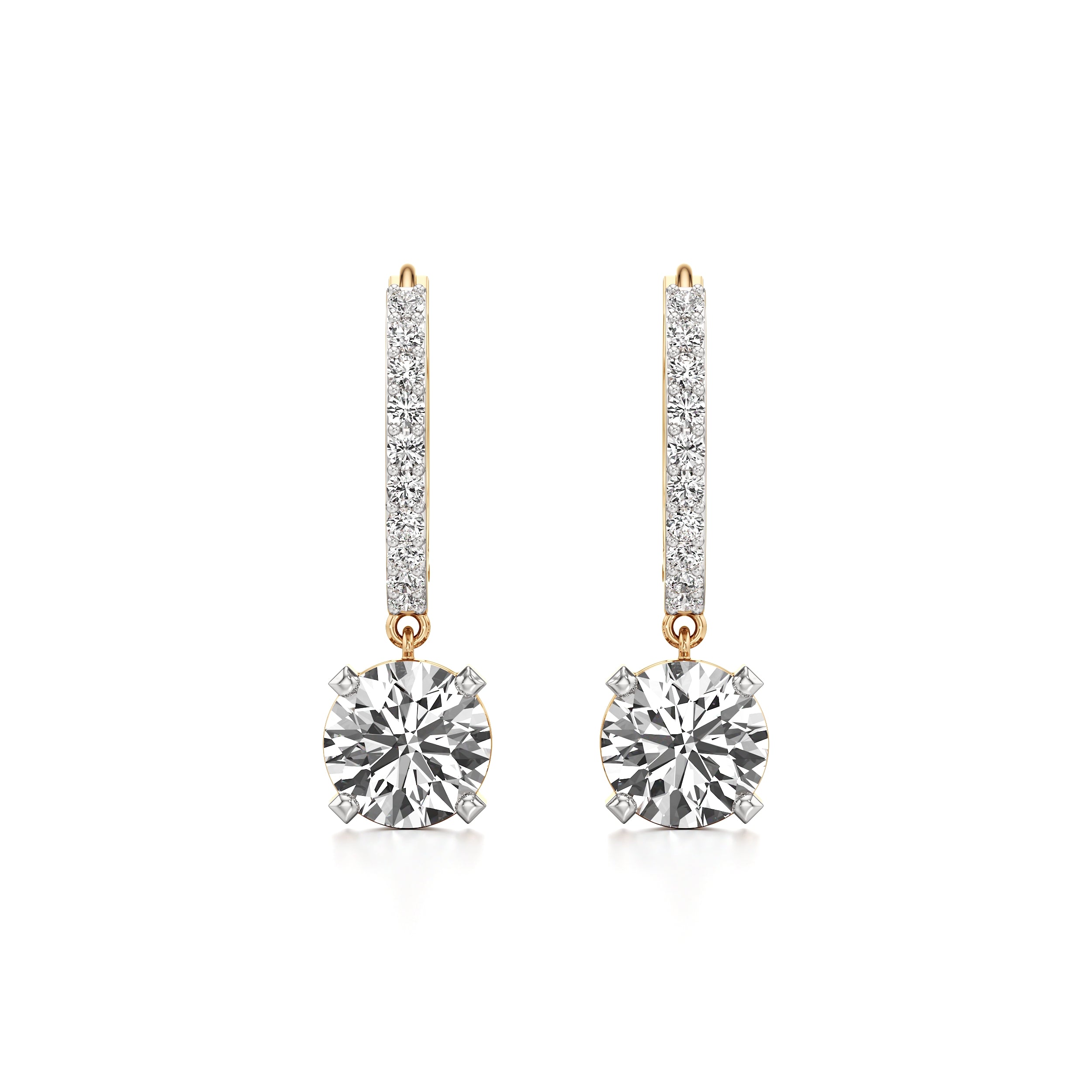 Baskets of Love Hoop Earrings