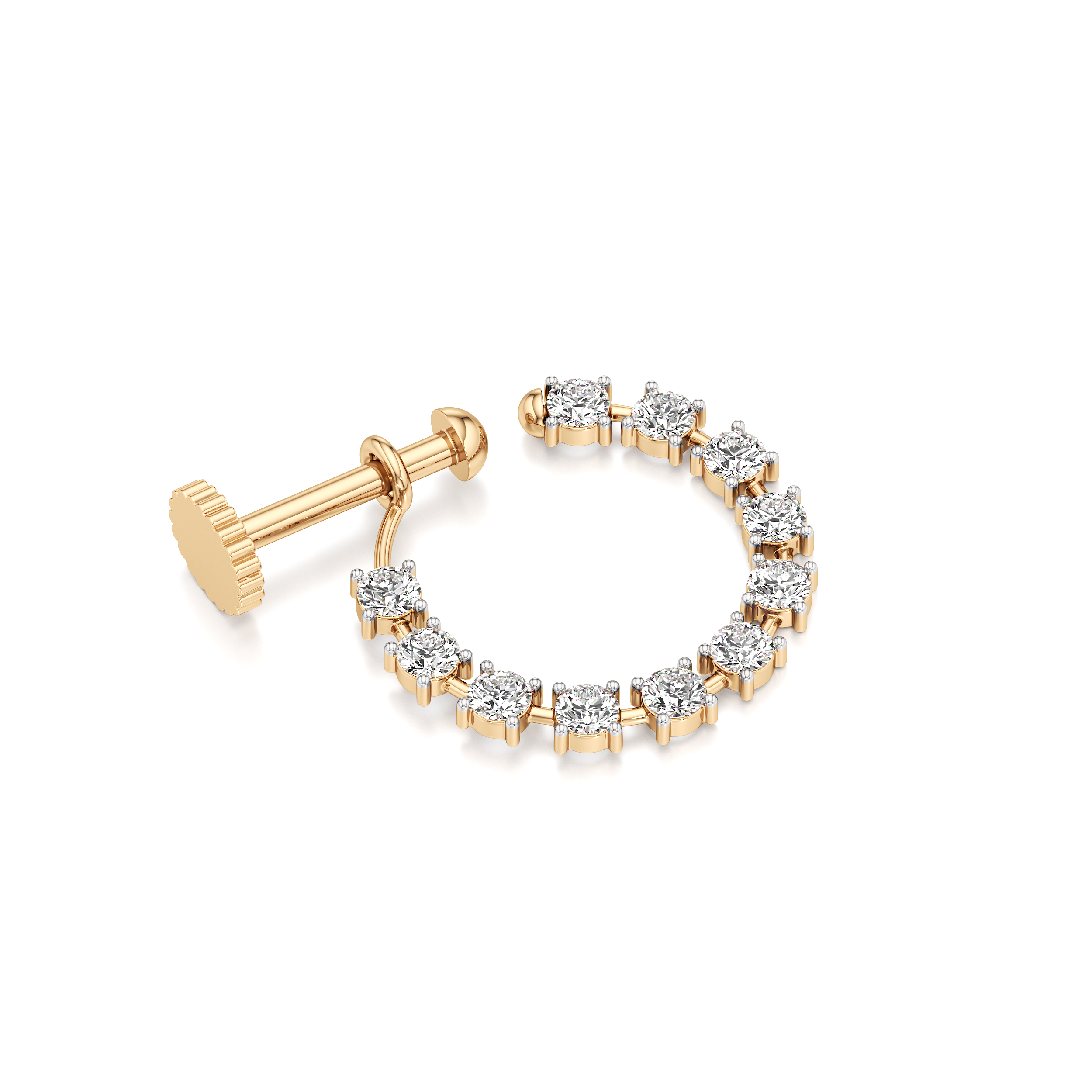 Stark Screw Nose Ring